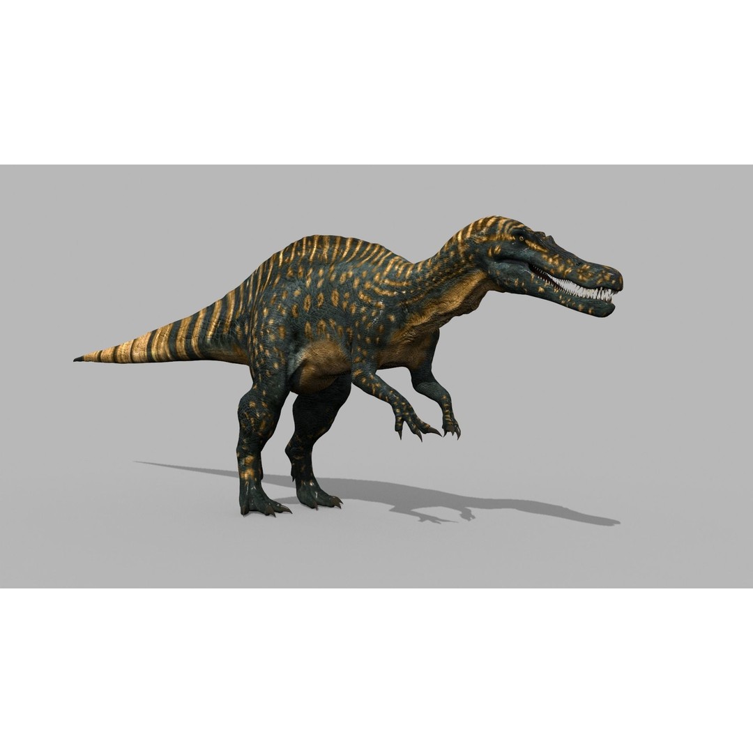 Dino Bonus Pack 3D Model – Fully Animated Dinosaurs, FBX, OBJ - View 95