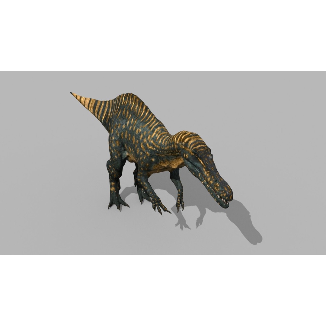 Dino Bonus Pack 3D Model – Fully Animated Dinosaurs, FBX, OBJ - View 96