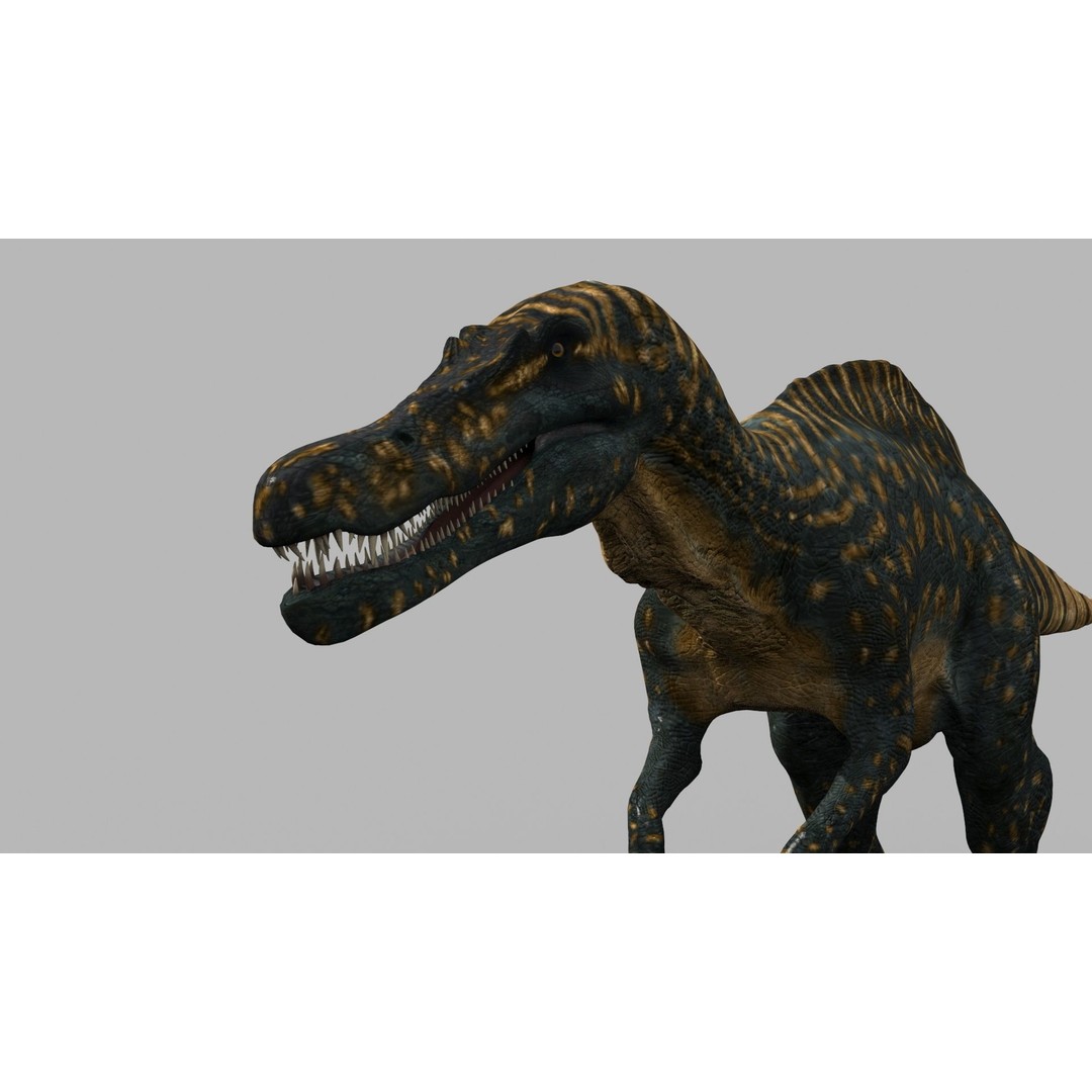 Dino Bonus Pack 3D Model – Fully Animated Dinosaurs, FBX, OBJ - View 99