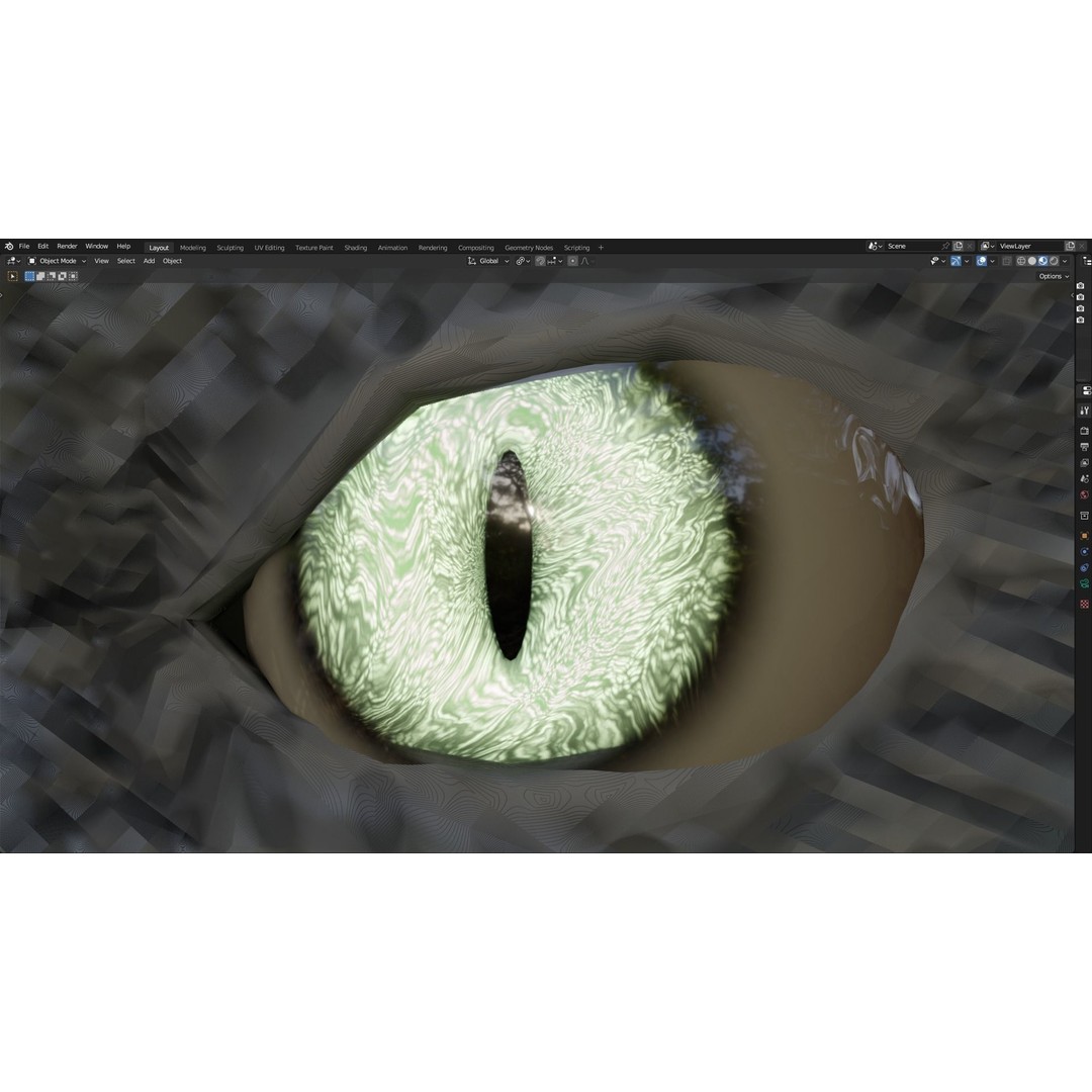Wyvern Dragon 3D Model – Low Poly Animated Game Asset, Blender - View 106
