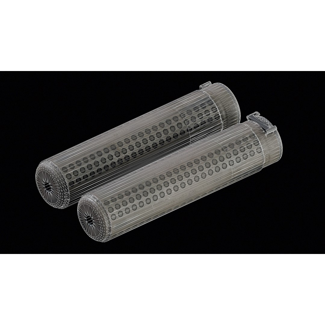 QDSS NT4 Suppressor 3D Model – Low Poly Game Asset, FBX - View 6