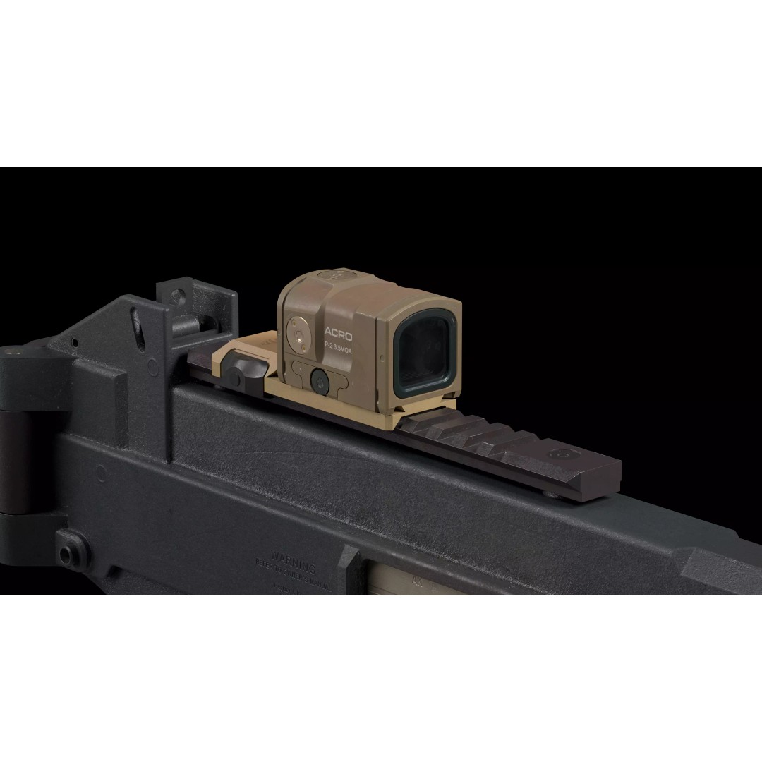 Aimpoint ACRO P2 Red Dot Sight 3D Model – Low Poly Game Asset, FBX - View 3