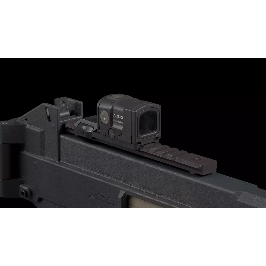 Aimpoint ACRO P2 Red Dot Sight 3D Model – Low Poly Game Asset, FBX - View 4