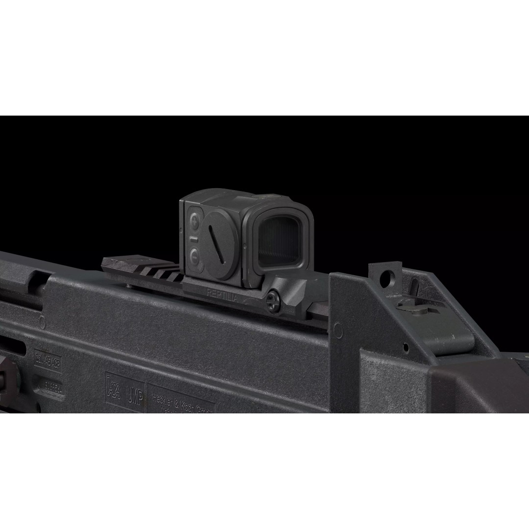 Aimpoint ACRO P2 Red Dot Sight 3D Model – Low Poly Game Asset, FBX - View 6