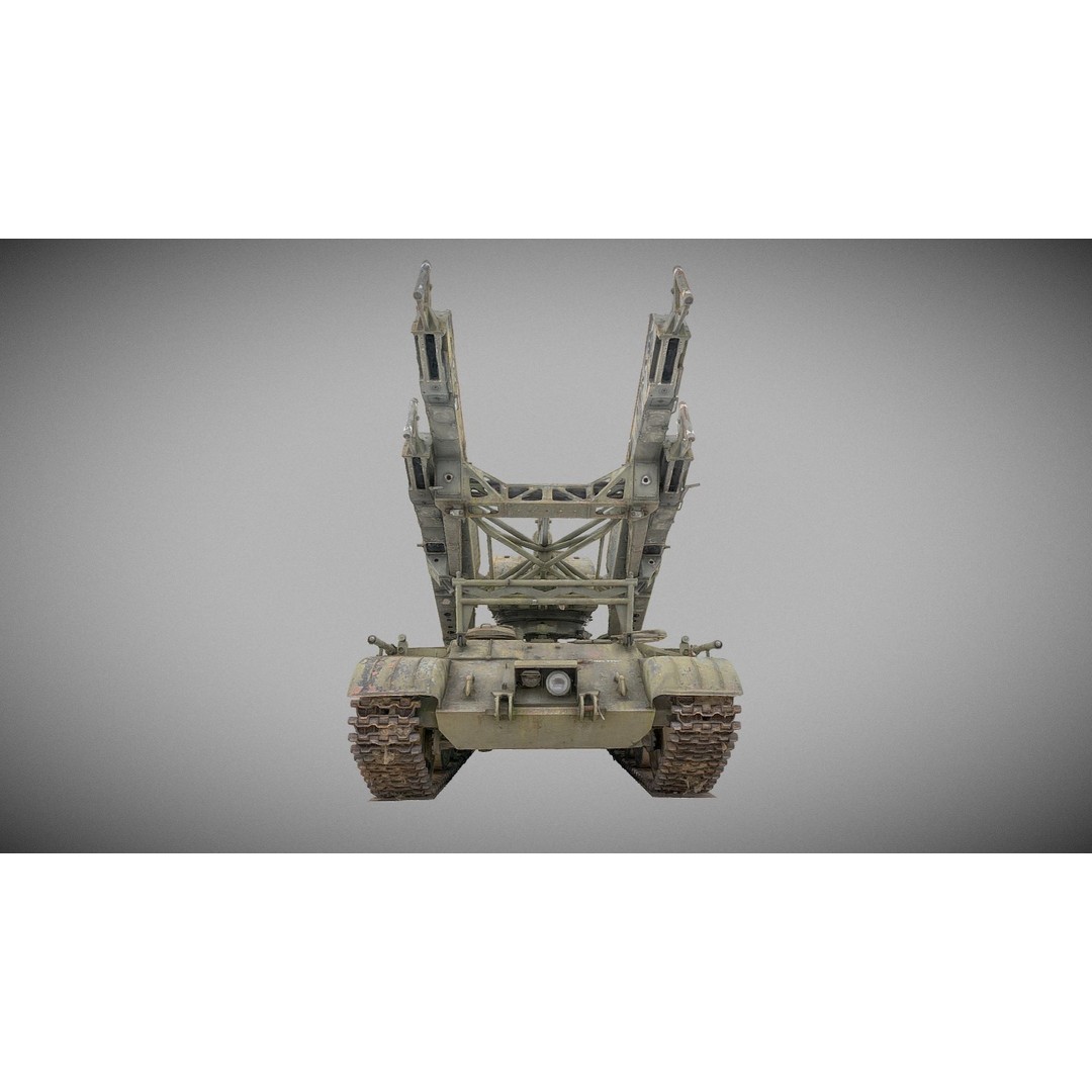 Self-propelled Rocket Launcher S-125 Newa 3D Model – High Poly PBR Asset, FBX/OBJ - View 4
