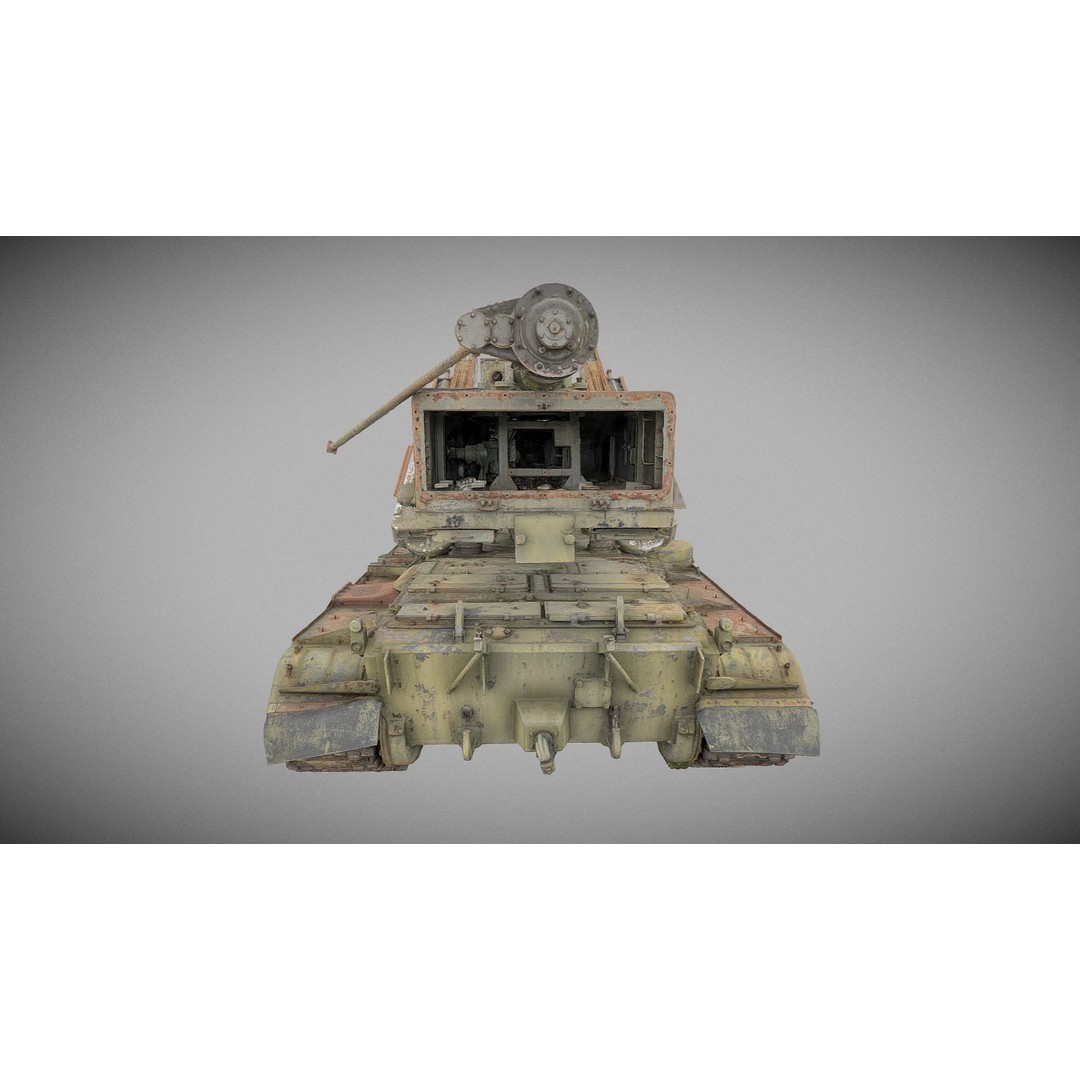Self-propelled Rocket Launcher S-125 Newa 3D Model – High Poly PBR Asset, FBX/OBJ - View 6