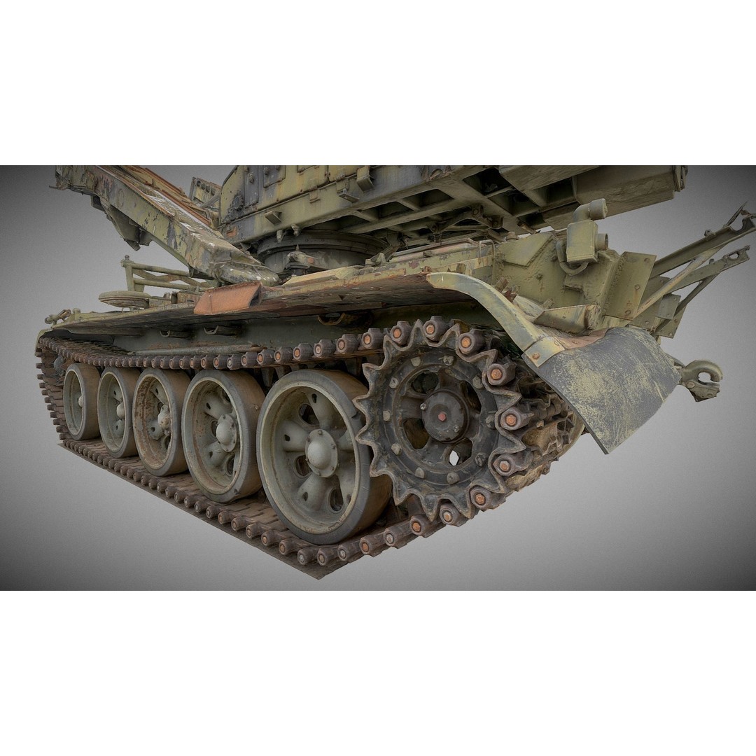Self-propelled Rocket Launcher S-125 Newa 3D Model – High Poly PBR Asset, FBX/OBJ - View 7