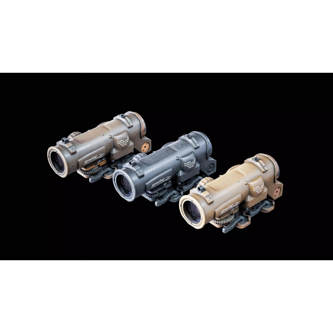 Elcan Scope 3D Model – Low Poly Game Asset, Rigged, PBR, FBX - View 6