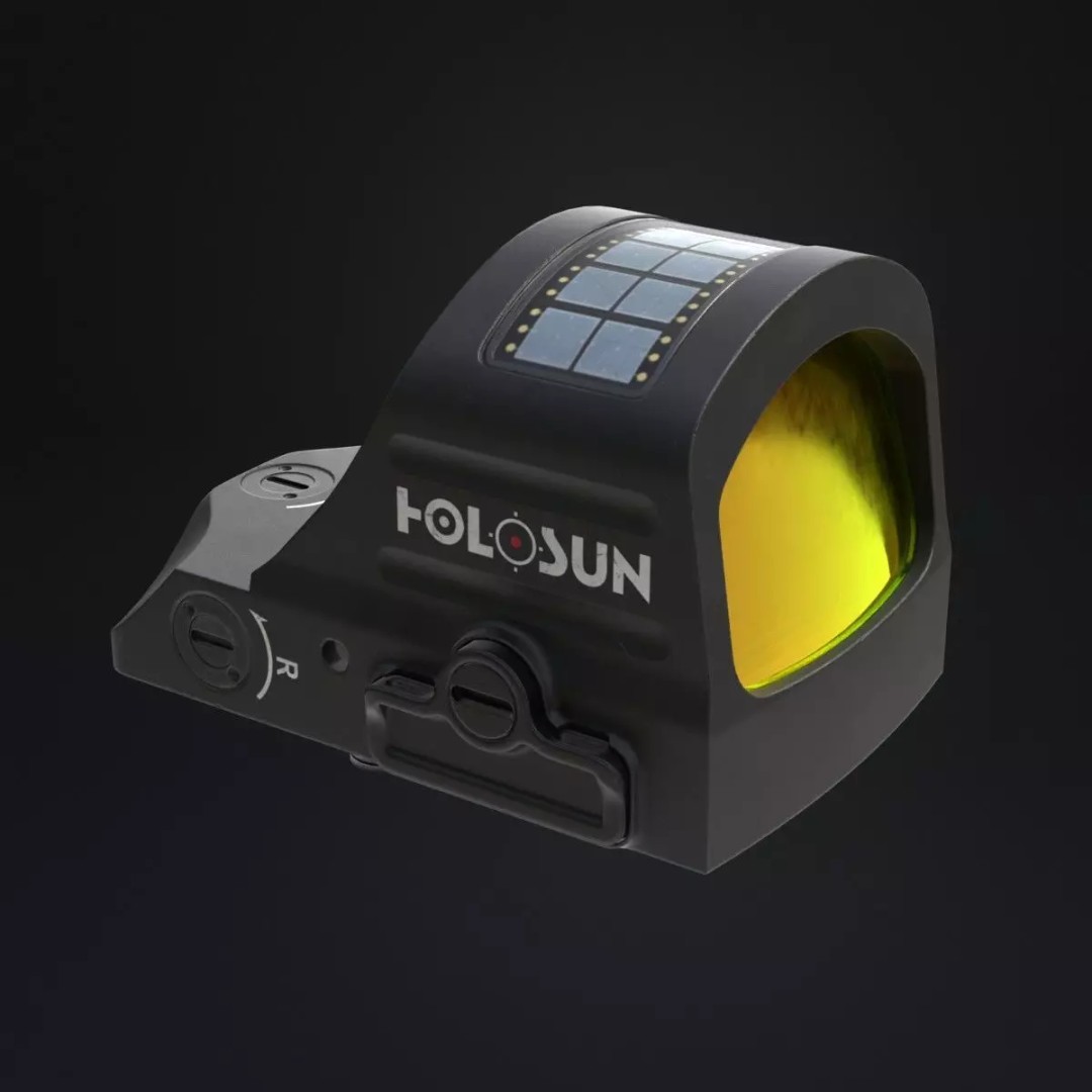 Holosun HS507C-X2 3D Model – Low Poly Game Ready Optic, FBX