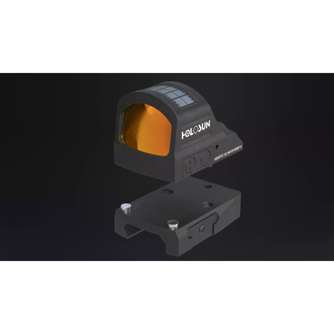 Holosun HS507C-X2 3D Model – Low Poly Game Ready Optic, FBX - View 13