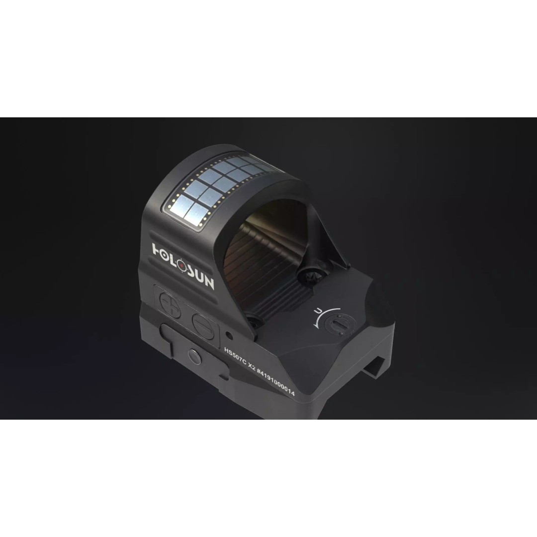 Holosun HS507C-X2 3D Model – Low Poly Game Ready Optic, FBX - View 9