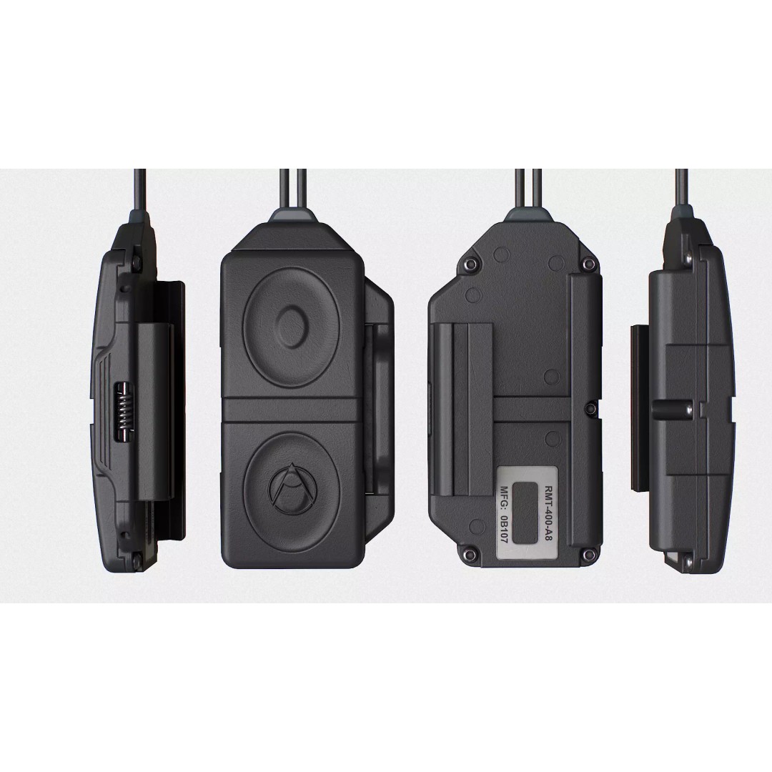 Insight RMT-400-A8 Dual Button Pressure Switch 3D Model – Low Poly Game Asset, FBX, OBJ, Blender - View 11