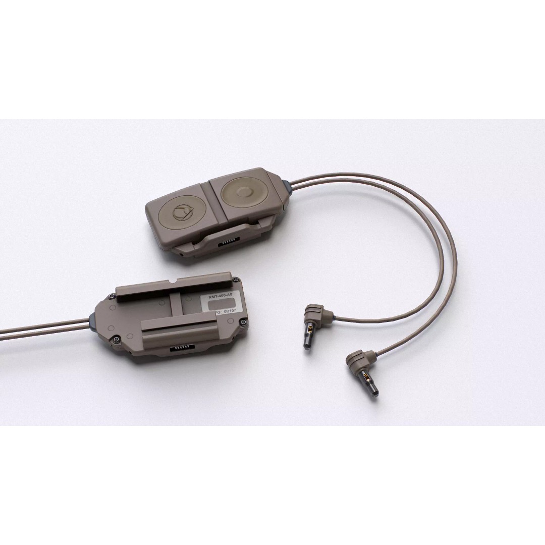 Insight RMT-400-A8 Dual Button Pressure Switch 3D Model – Low Poly Game Asset, FBX, OBJ, Blender - View 8