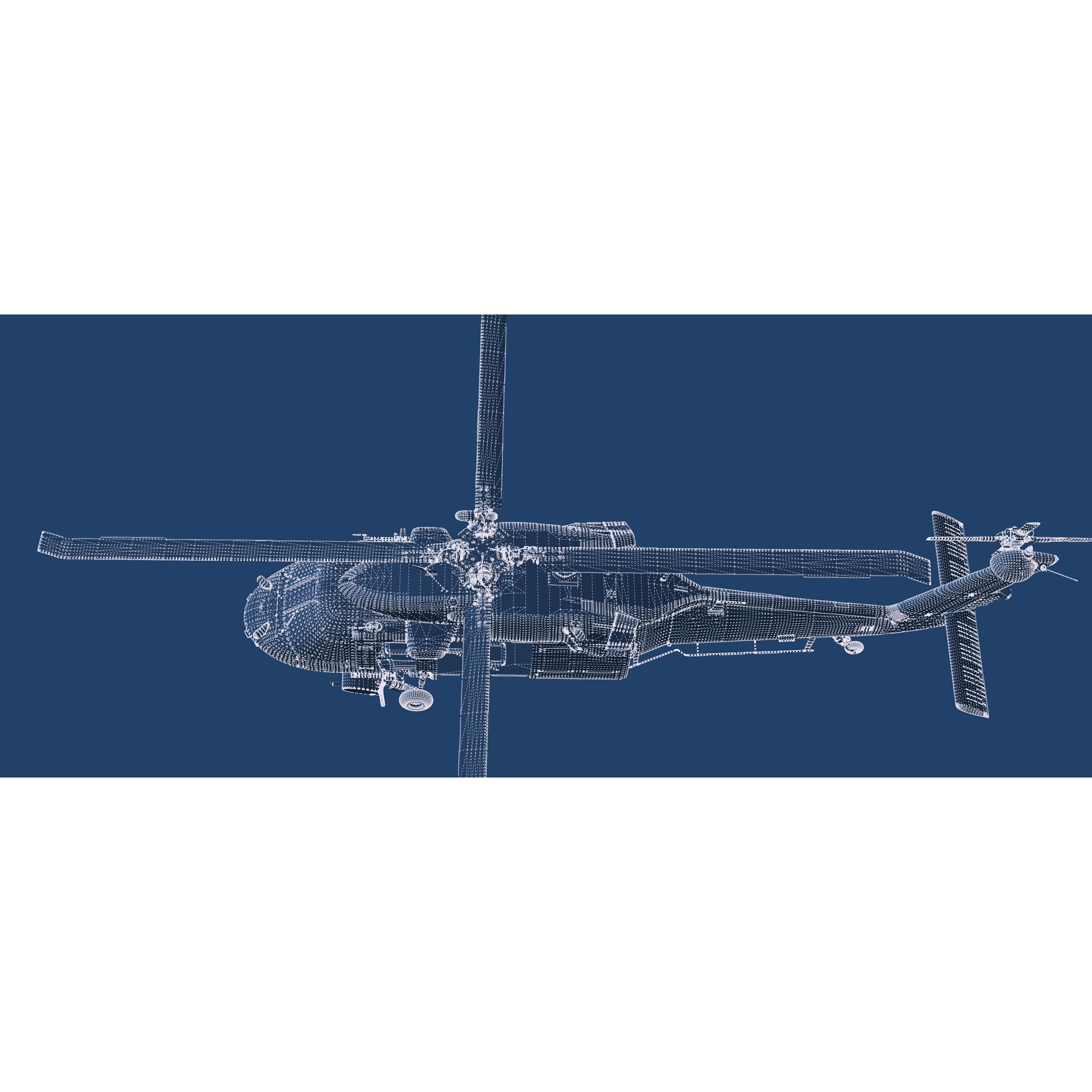 Sikorsky MH-60L - Game-Ready 3D Model