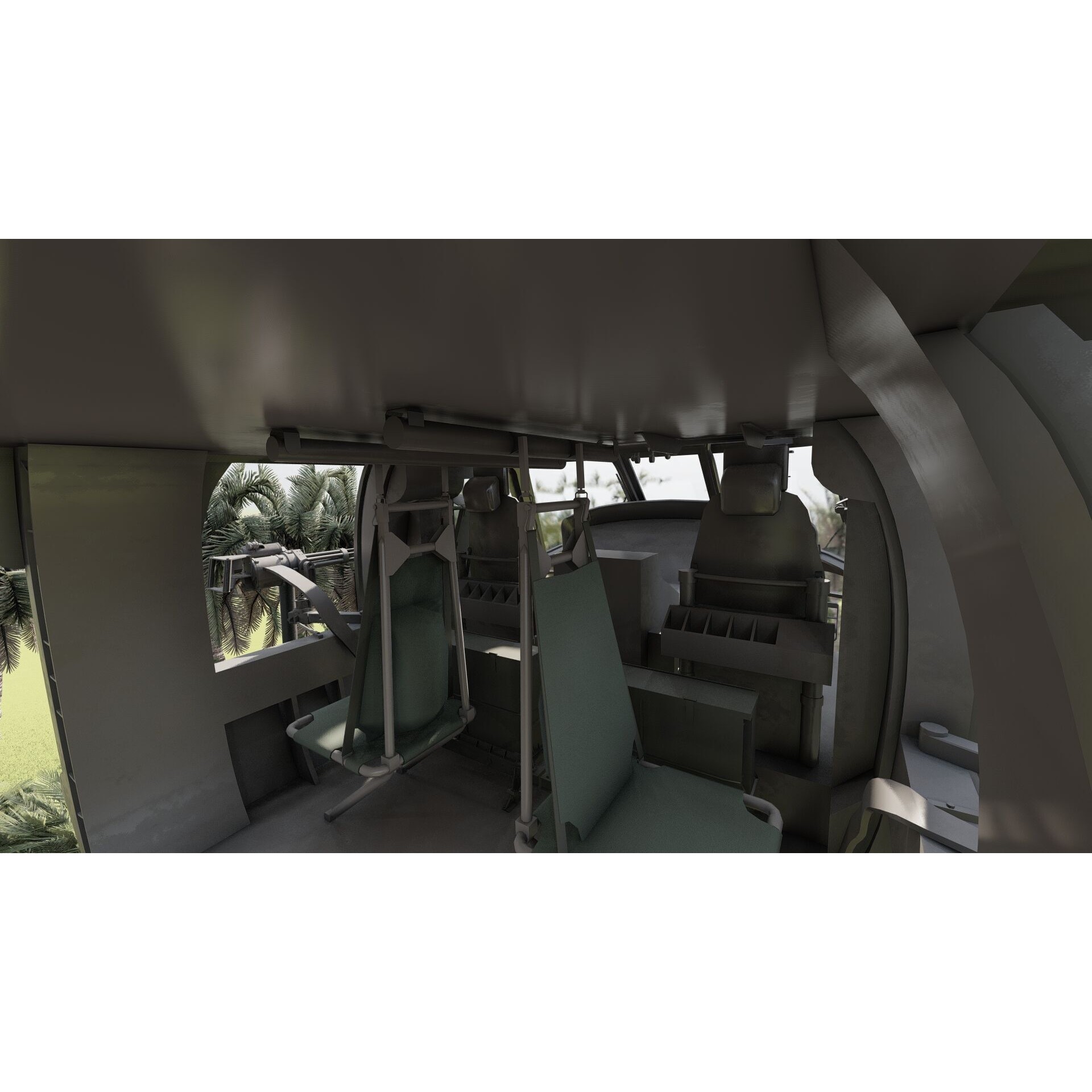 Sikorsky MH-60L - Game-Ready 3D Model - View 24