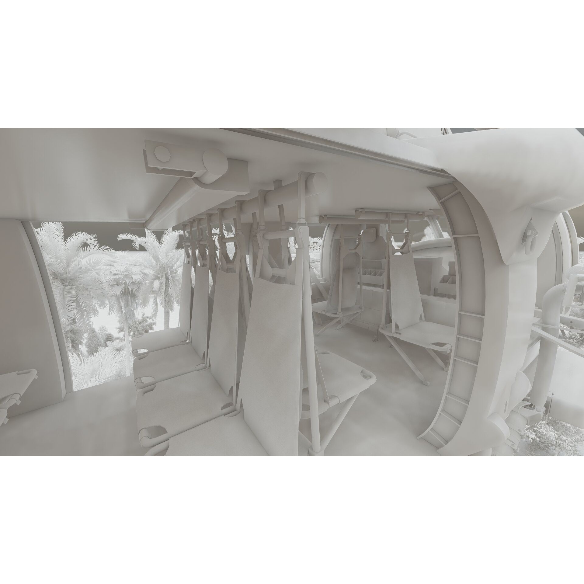 Sikorsky MH-60L - Game-Ready 3D Model - View 36