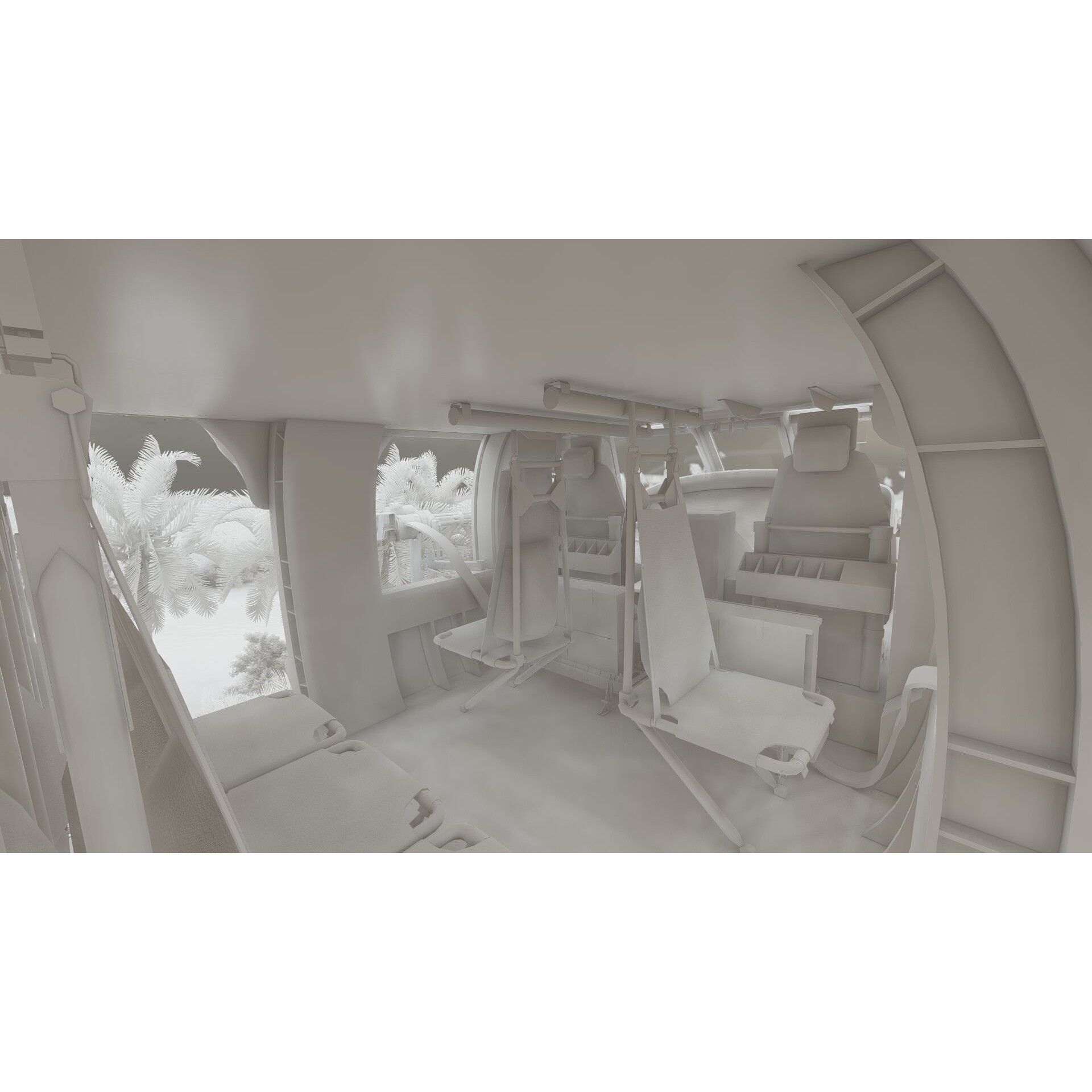 Sikorsky MH-60L - Game-Ready 3D Model - View 37