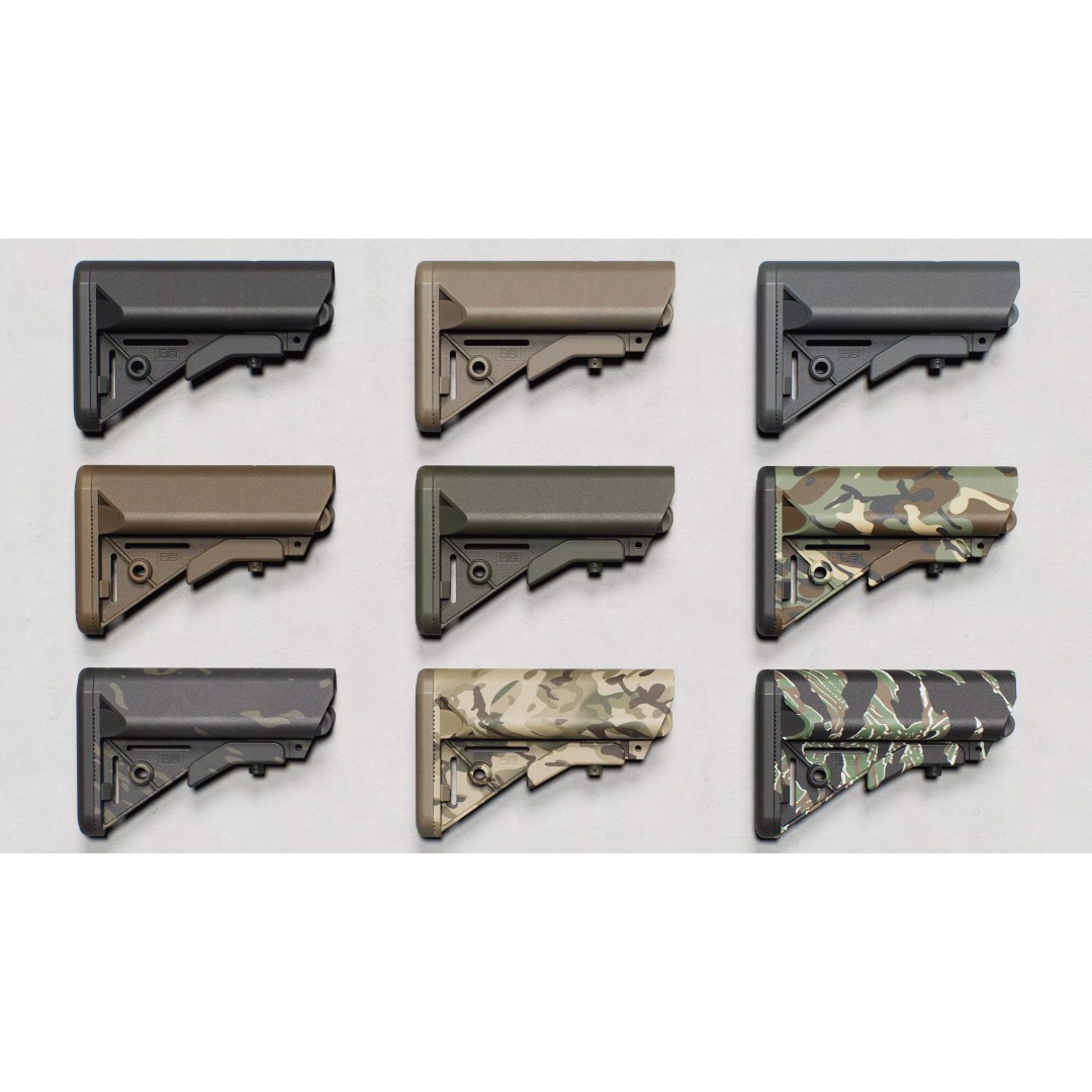 Enhanced Sopmod Stock 3D Model – Low Poly Game Ready Asset, FBX - View 3