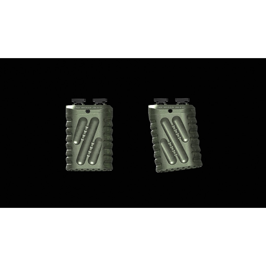 Zero 8 V2 Multi Angle Grip 3D Model – Low Poly Game-Ready Asset, FBX, OBJ