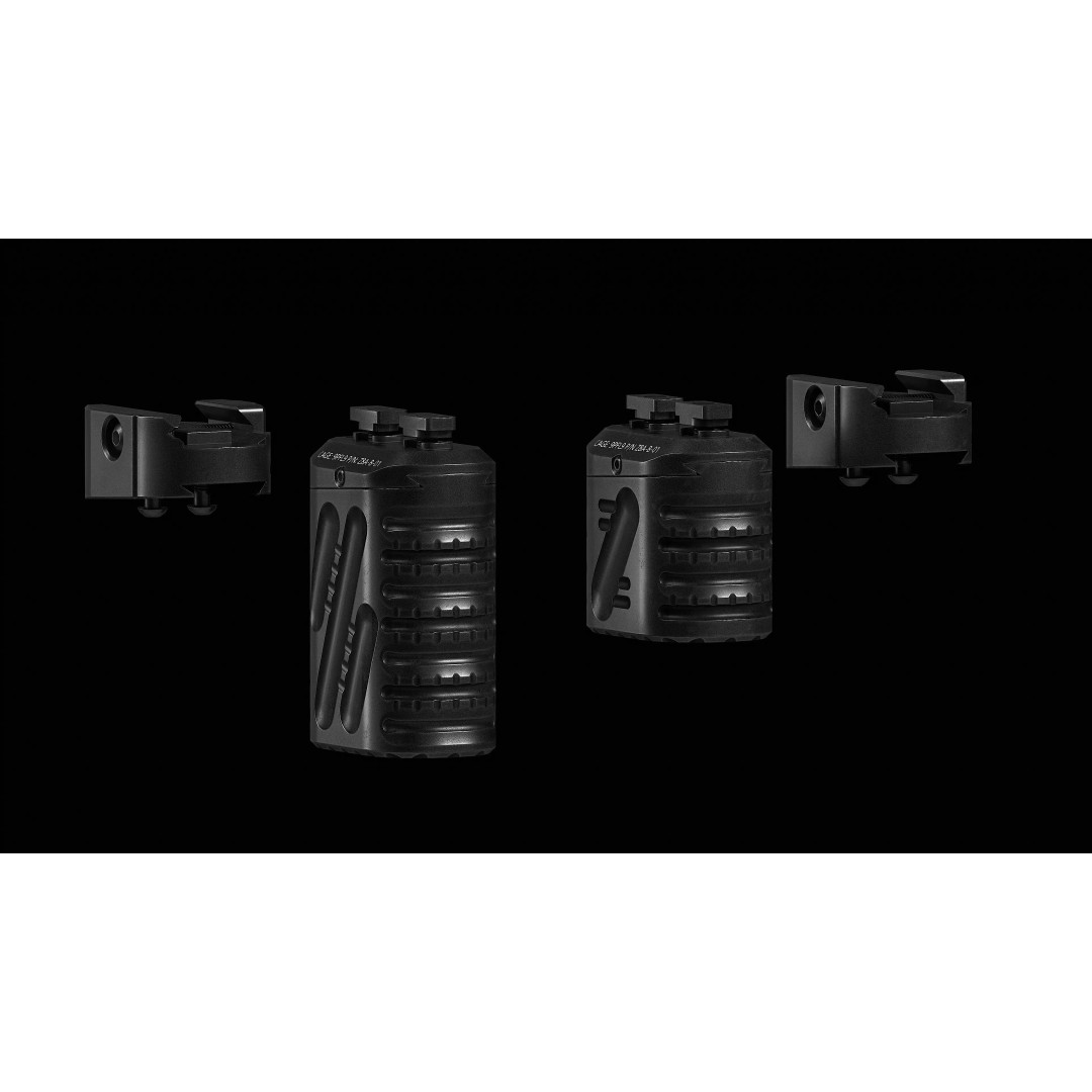 Zero 8 V2 Multi Angle Grip 3D Model – Low Poly Game-Ready Asset, FBX, OBJ - View 2