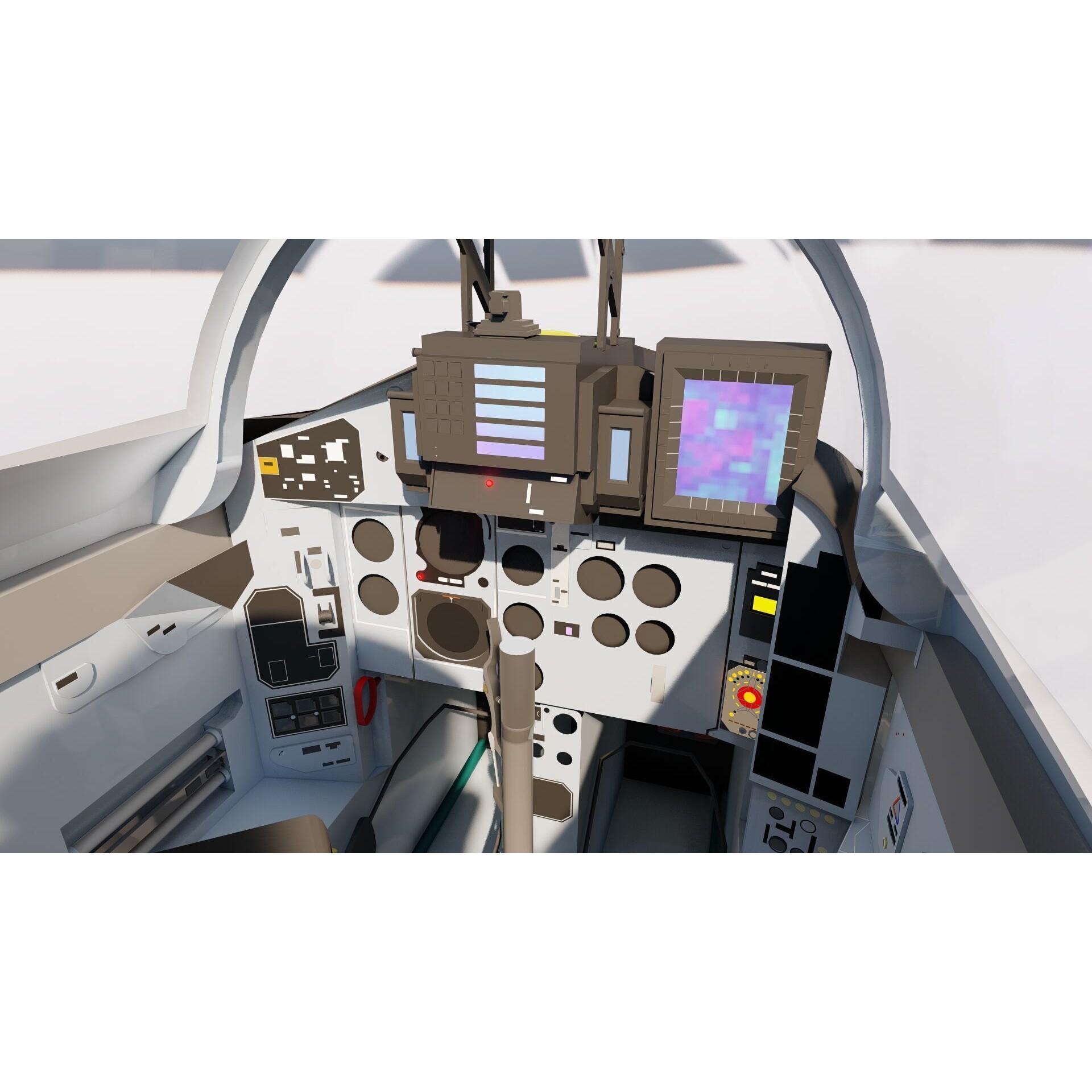 Mig 29 Jet Fighter - Detailed Game-Ready 3D Model - View 11