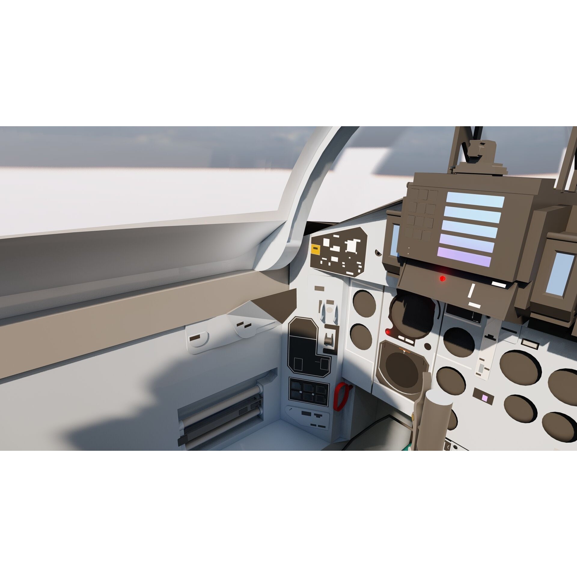 Mig 29 Jet Fighter - Detailed Game-Ready 3D Model - View 12