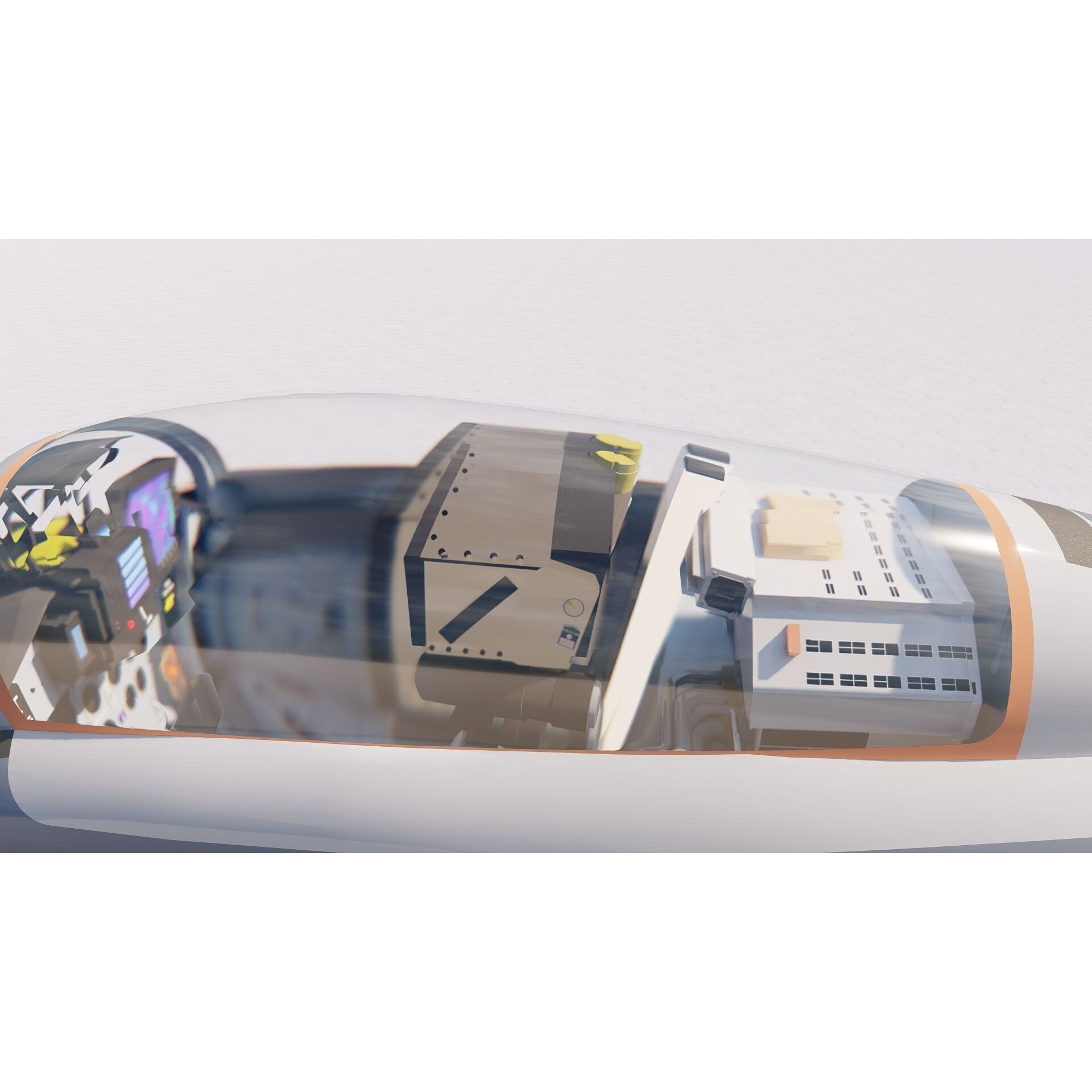 Mig 29 Jet Fighter - Detailed Game-Ready 3D Model - View 14