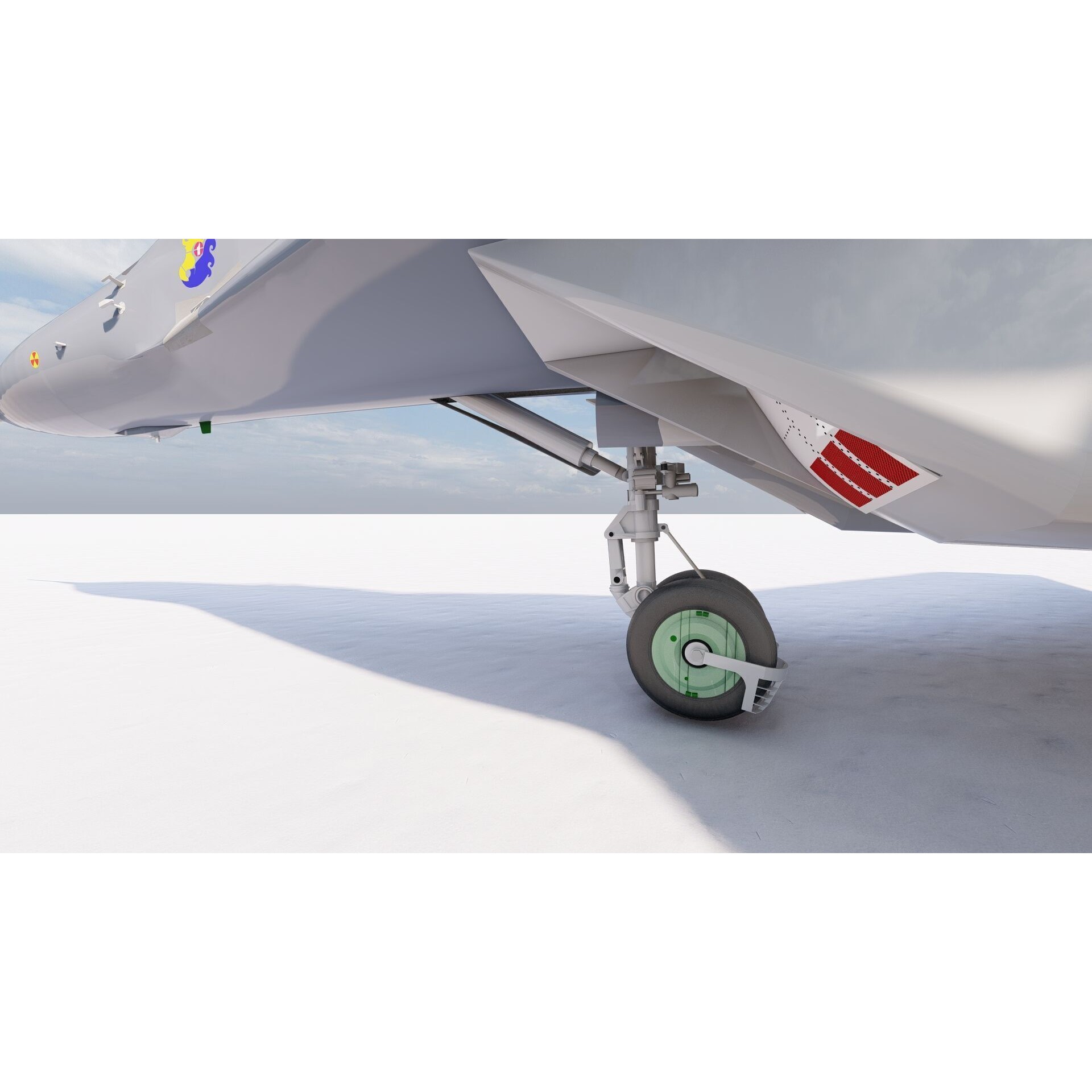 Mig 29 Jet Fighter - Detailed Game-Ready 3D Model - View 4