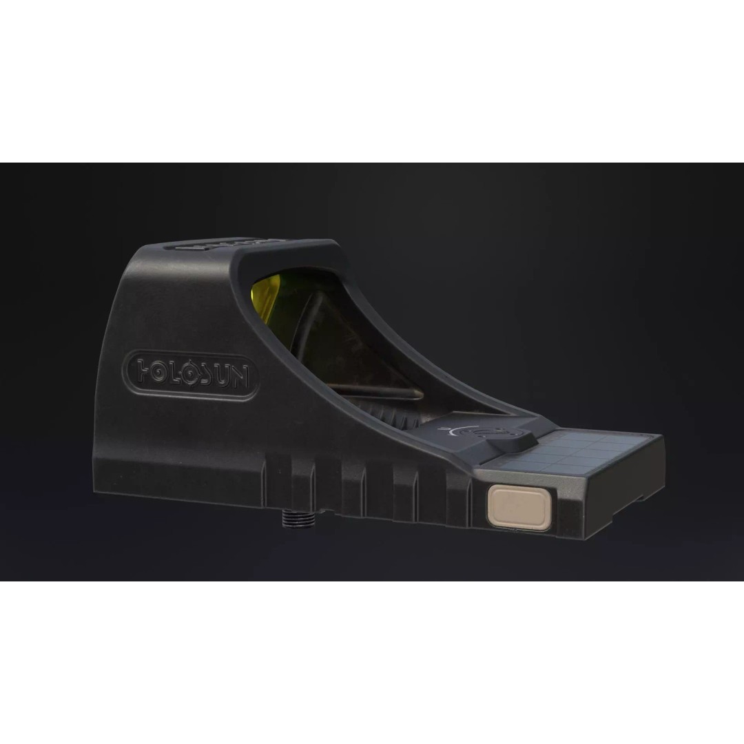 Holosun ELITE SCS 3D Model – Low Poly Game Ready Red Dot Sight - View 10
