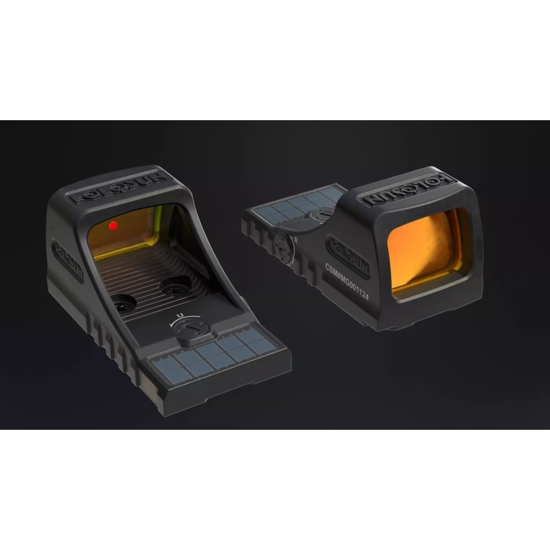 Holosun ELITE SCS 3D Model – Low Poly Game Ready Red Dot Sight - View 15
