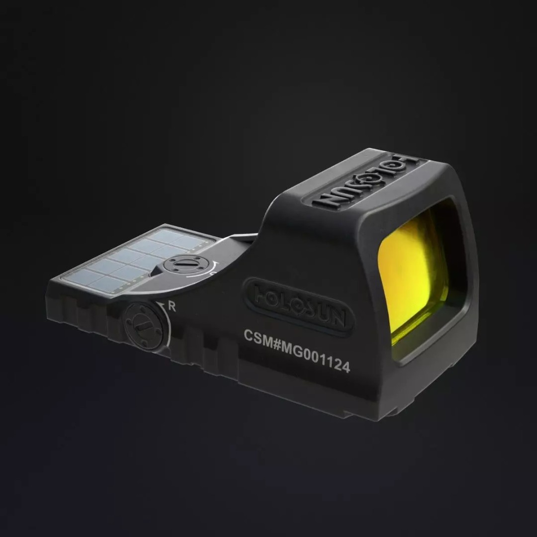 Holosun ELITE SCS 3D Model – Low Poly Game Ready Red Dot Sight - View 2