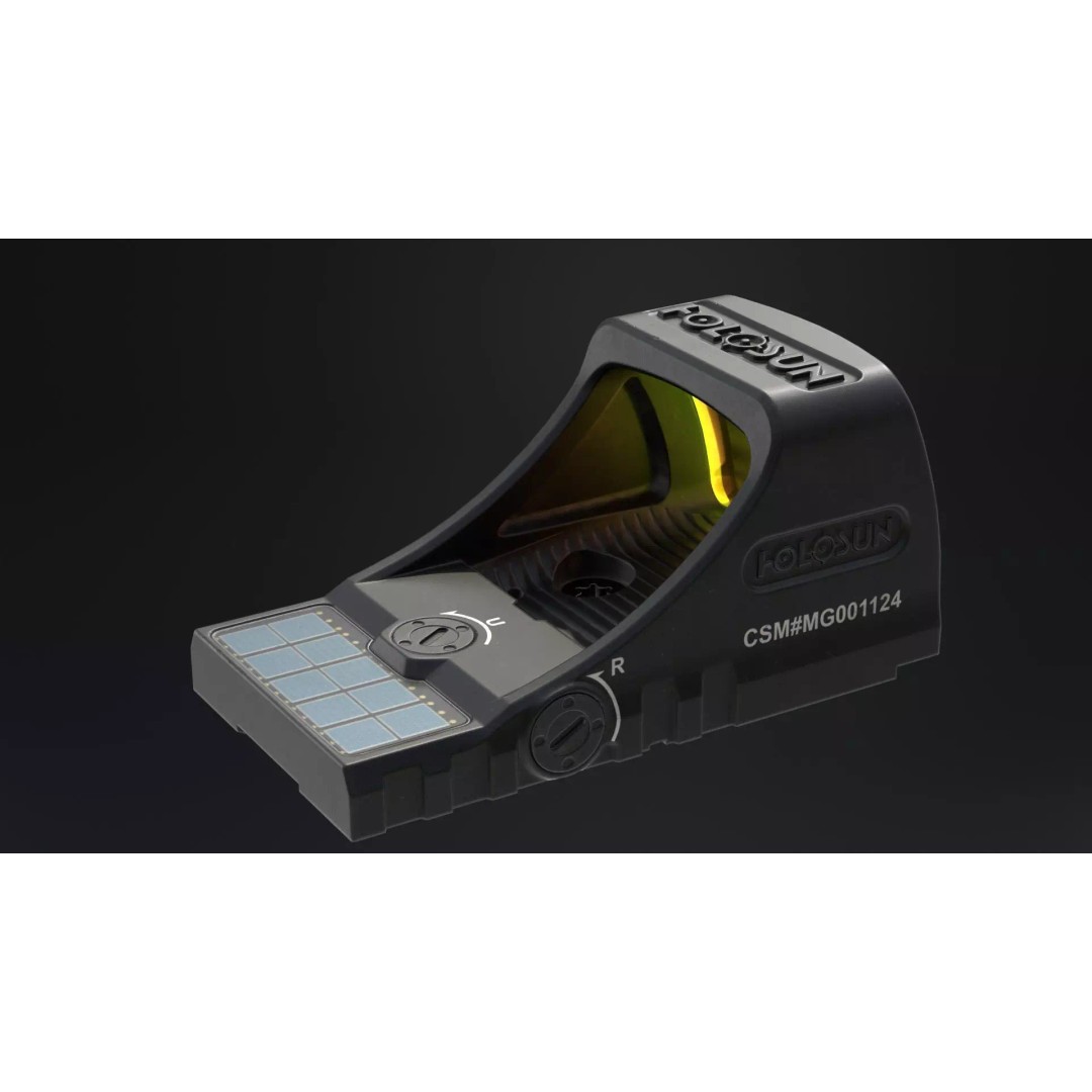 Holosun ELITE SCS 3D Model – Low Poly Game Ready Red Dot Sight - View 6