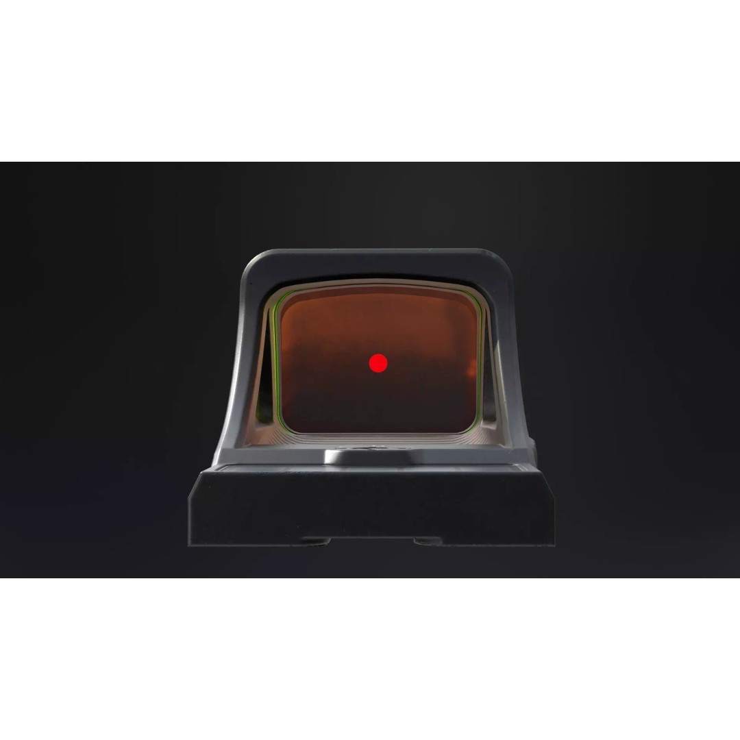Holosun ELITE SCS 3D Model – Low Poly Game Ready Red Dot Sight - View 8
