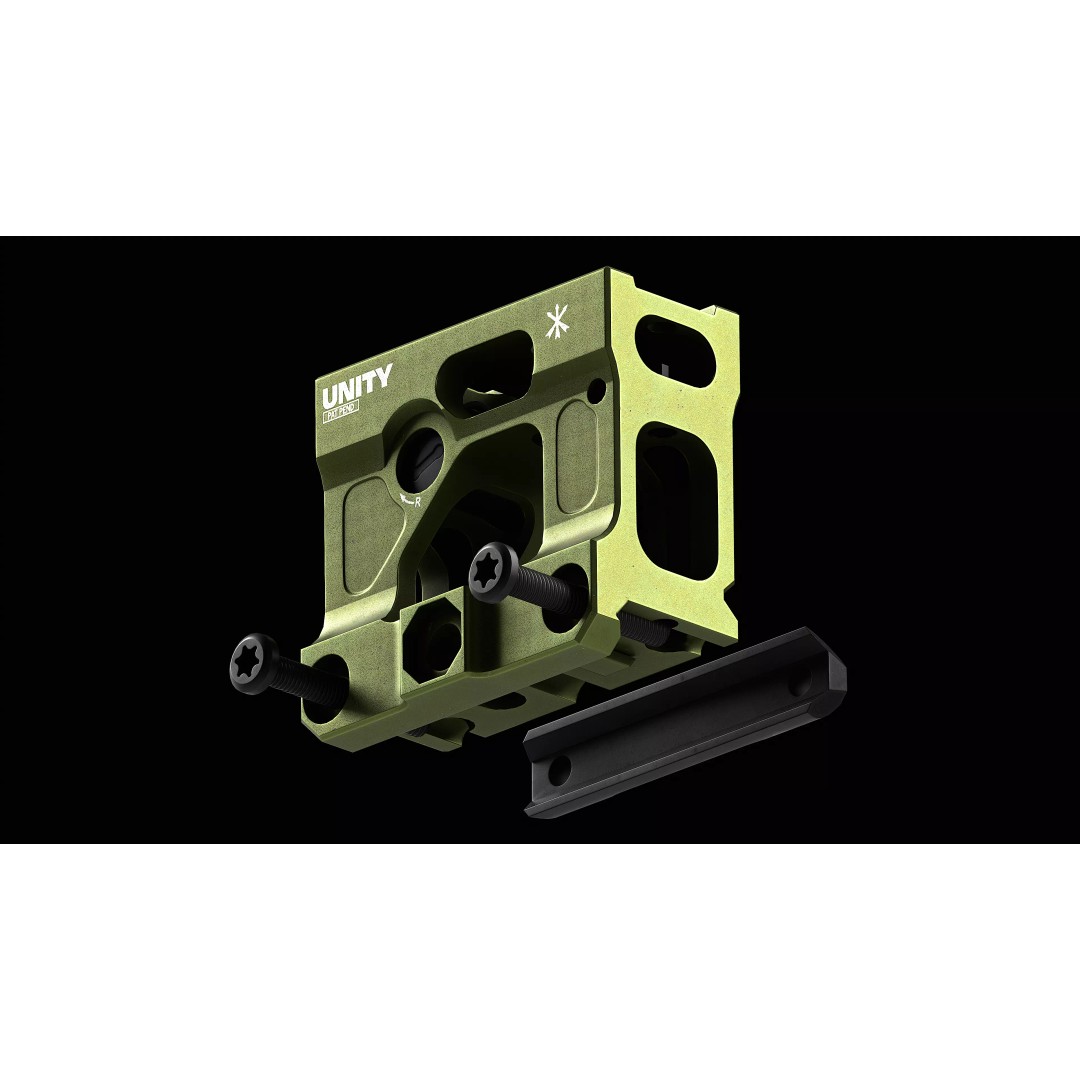 Unity Tactical FAST Micro Mount 3D Model – Low Poly Game-Ready Asset, FBX - View 2
