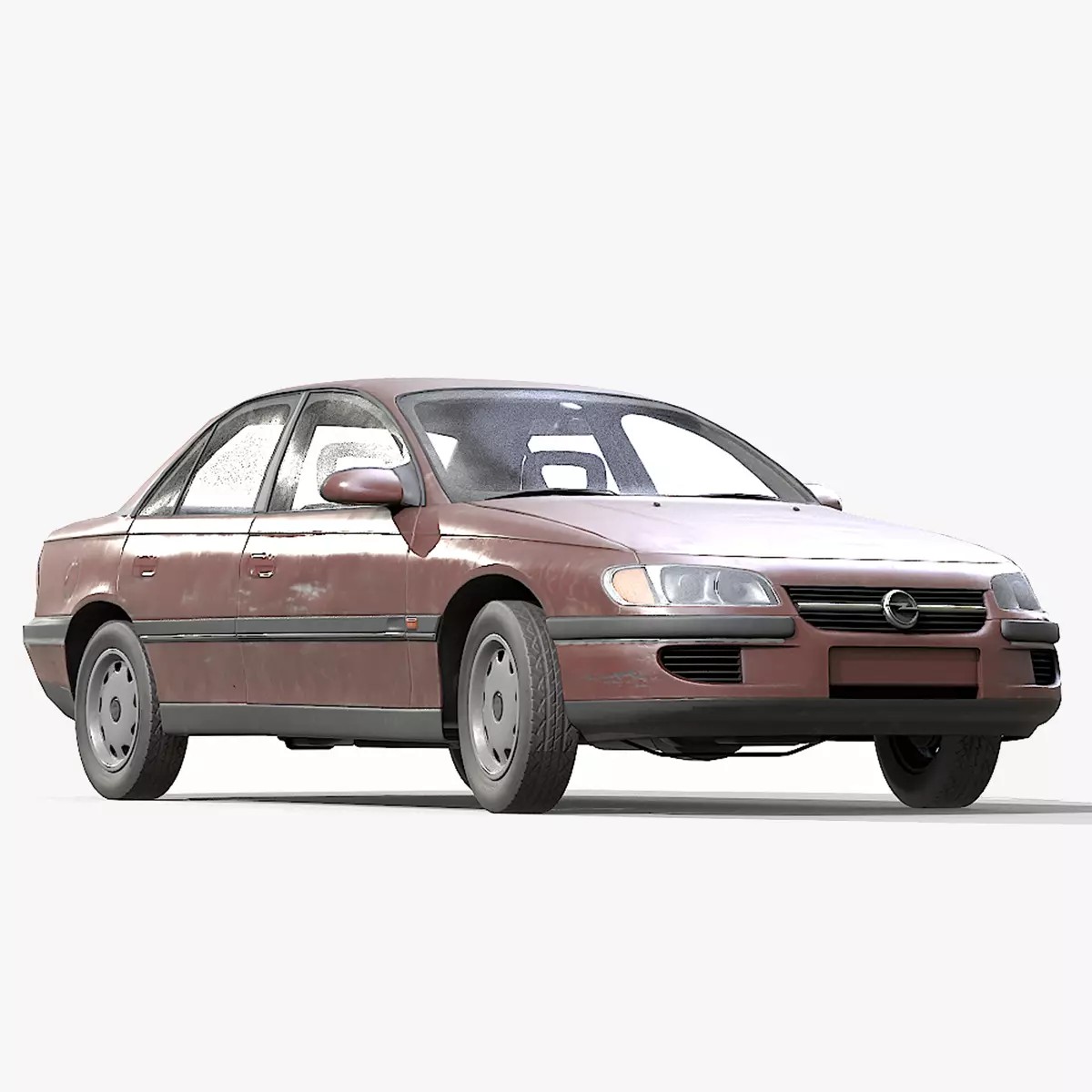 Opel Omega - Low-Poly Game-Ready 3D Model - View 2