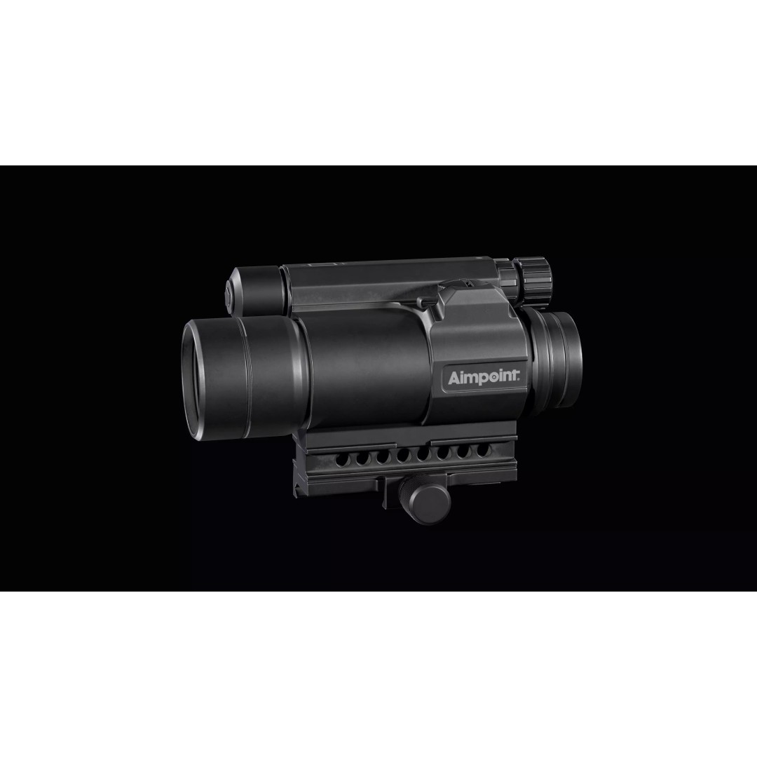 Red Dot Sight 3D Model – Low Poly Game Asset, PBR Textures, FBX - View 2