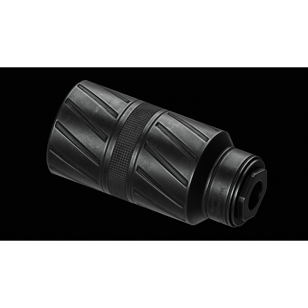 Banish Speed K Silencer 3D Model – Low Poly Game Asset, FBX, PBR - View 6