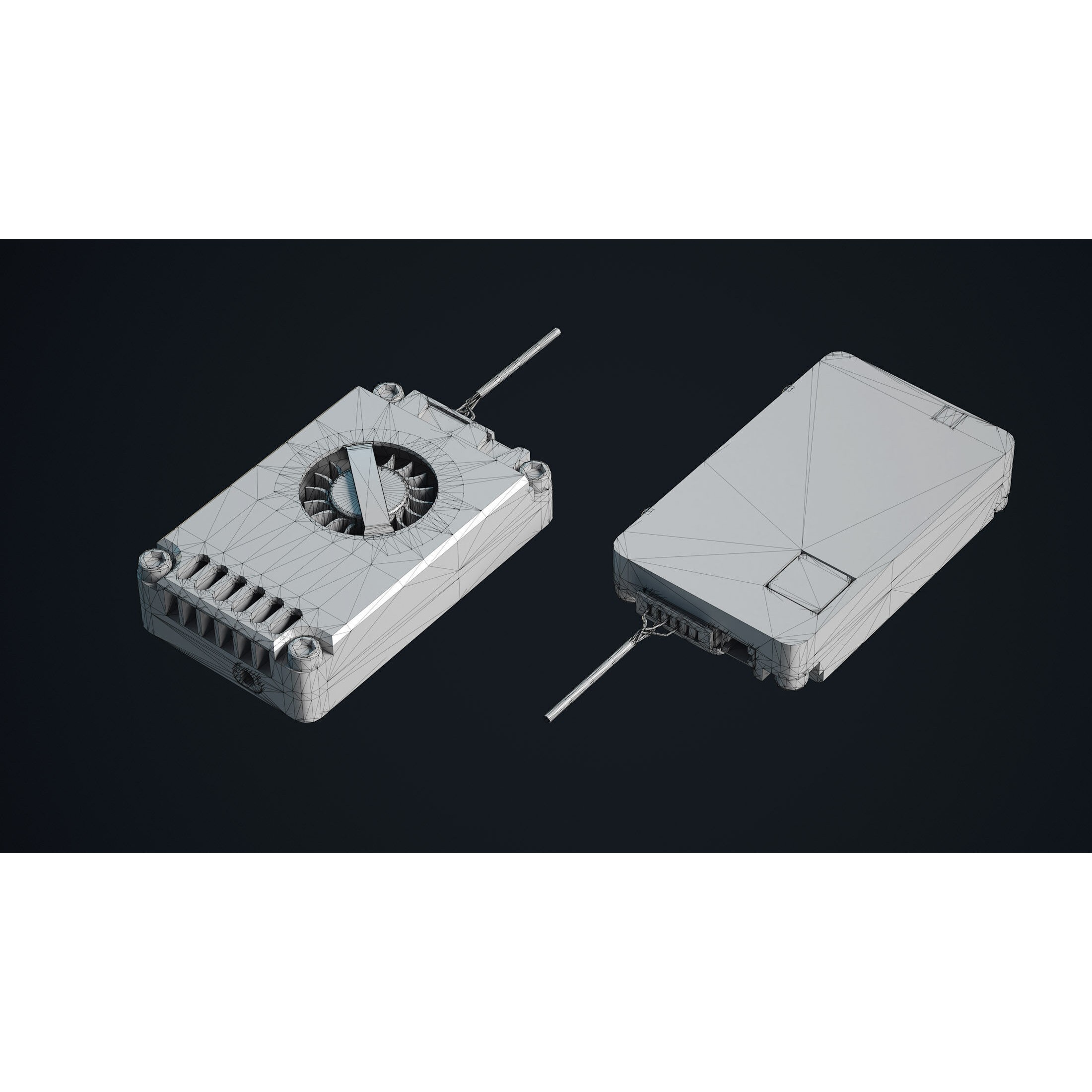 FPV Drone - Low-Poly Game-Ready 3D Model - View 21