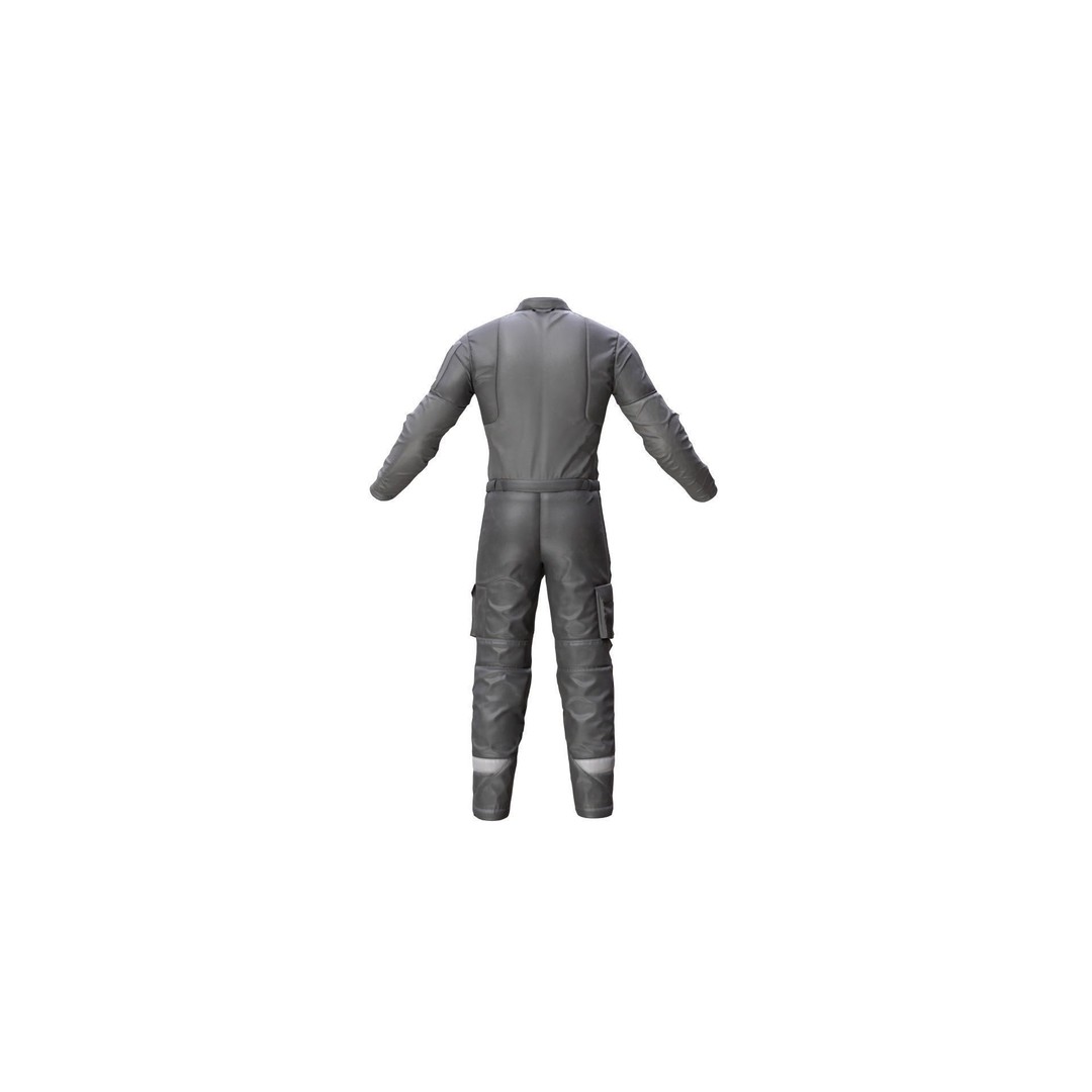 Skydiving Suit 3D Model – Rigged Low-Poly Outfit for Unreal Engine - View 7