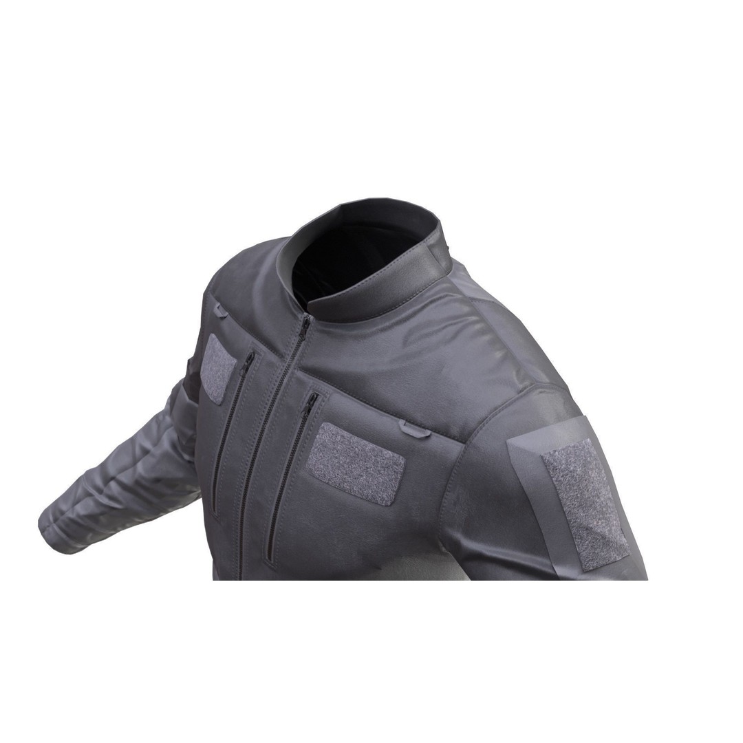 Skydiving Suit 3D Model – Rigged Low-Poly Outfit for Unreal Engine - View 8