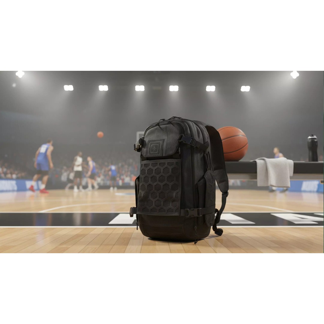 Tactical Backpack 3D Model – Low Poly Game-Ready Asset, FBX - View 3