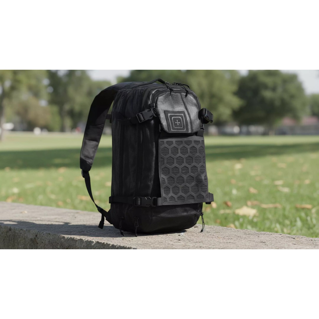 Tactical Backpack 3D Model – Low Poly Game-Ready Asset, FBX - View 4