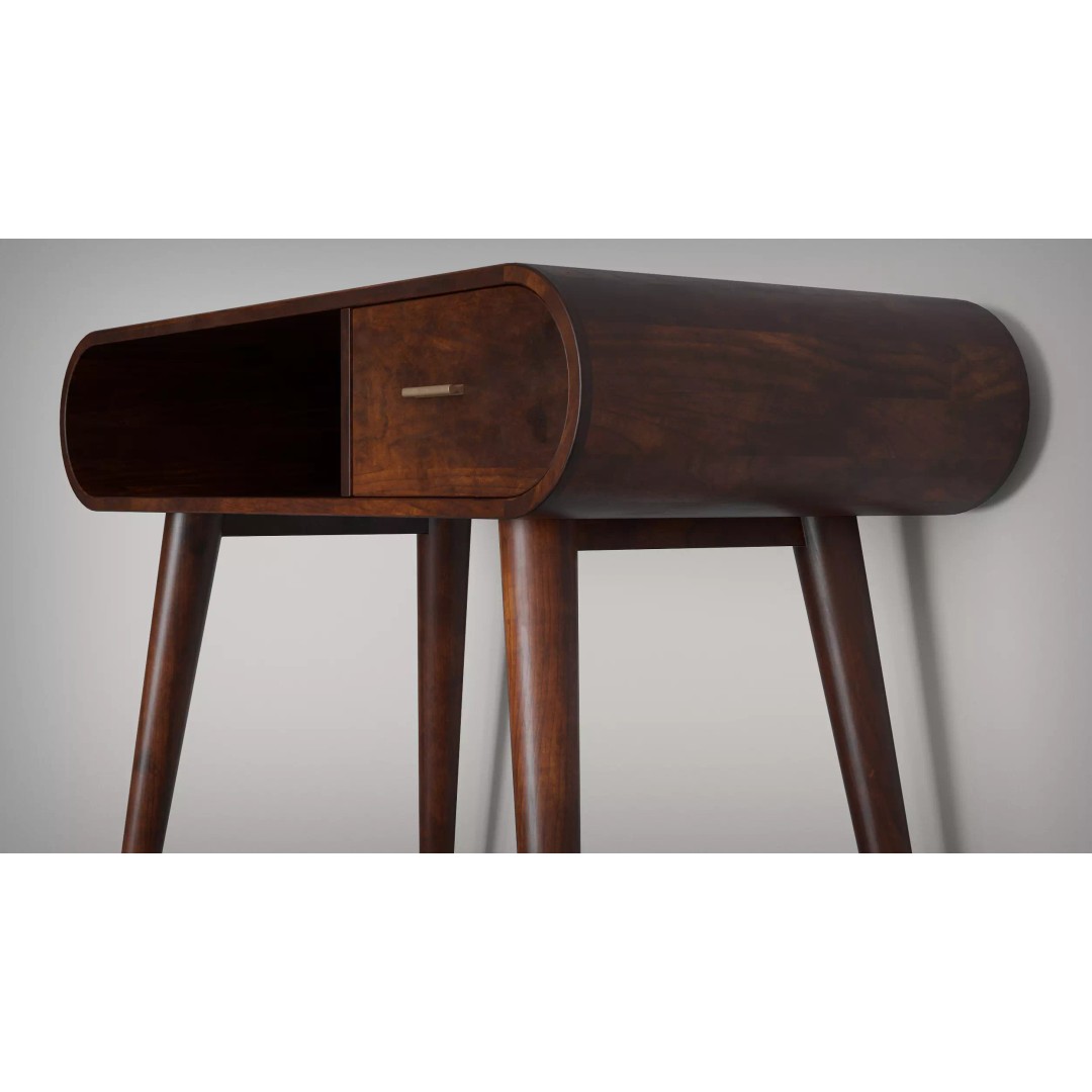 Retro Console Table 3D Model – Low Poly PBR Asset for Games - View 14