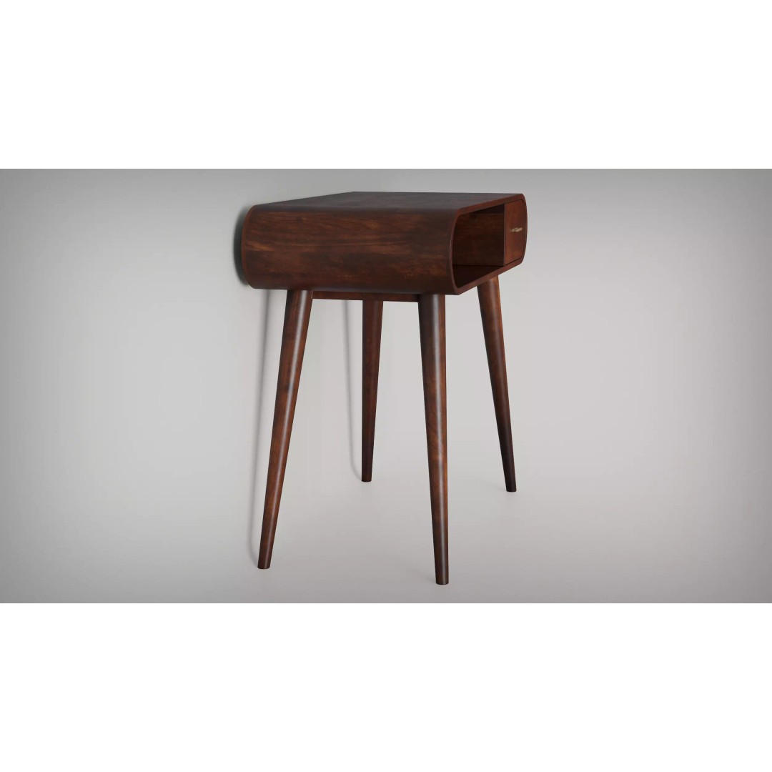 Retro Console Table 3D Model – Low Poly PBR Asset for Games - View 5