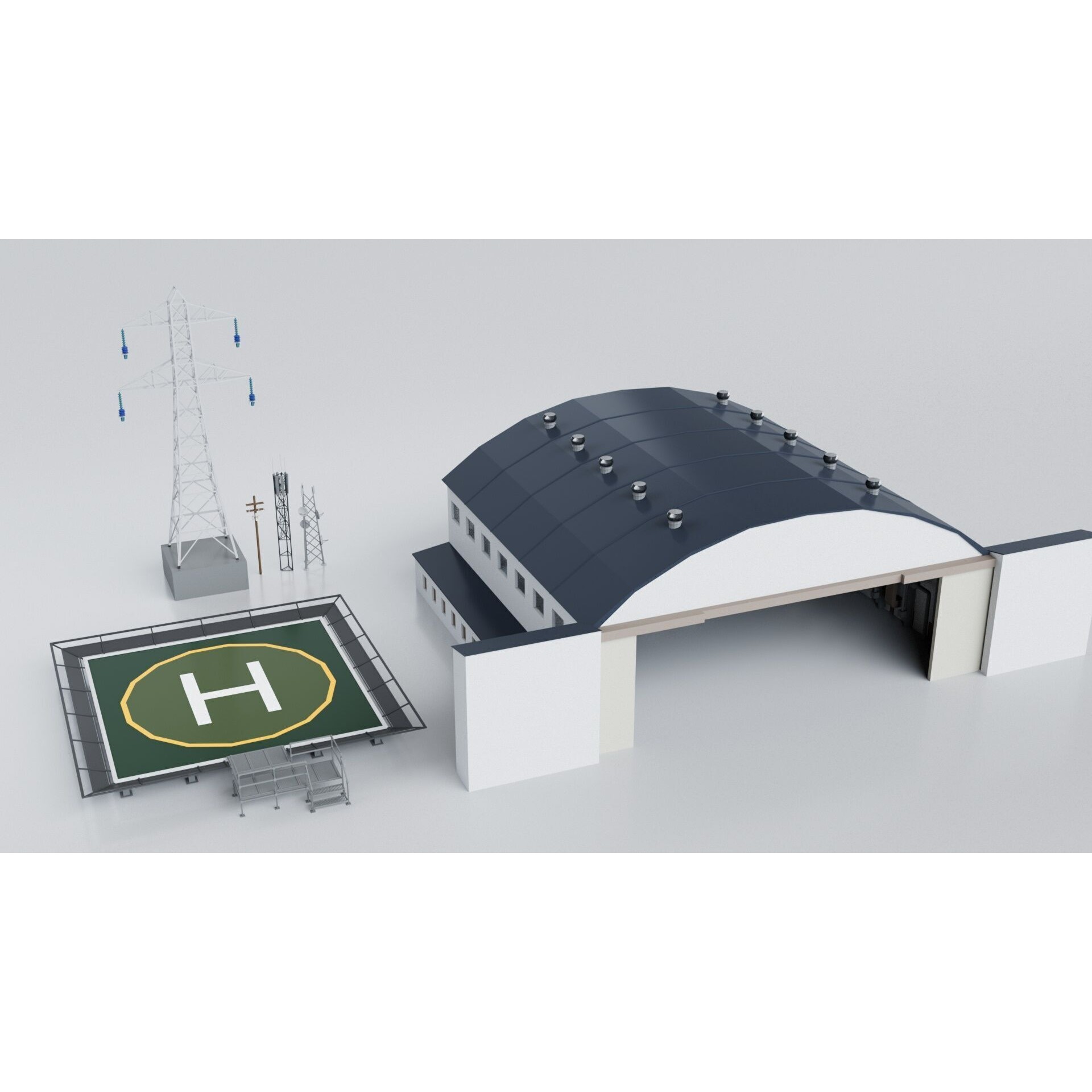 Military Mega Pack Collection - Game-Ready 3D Model