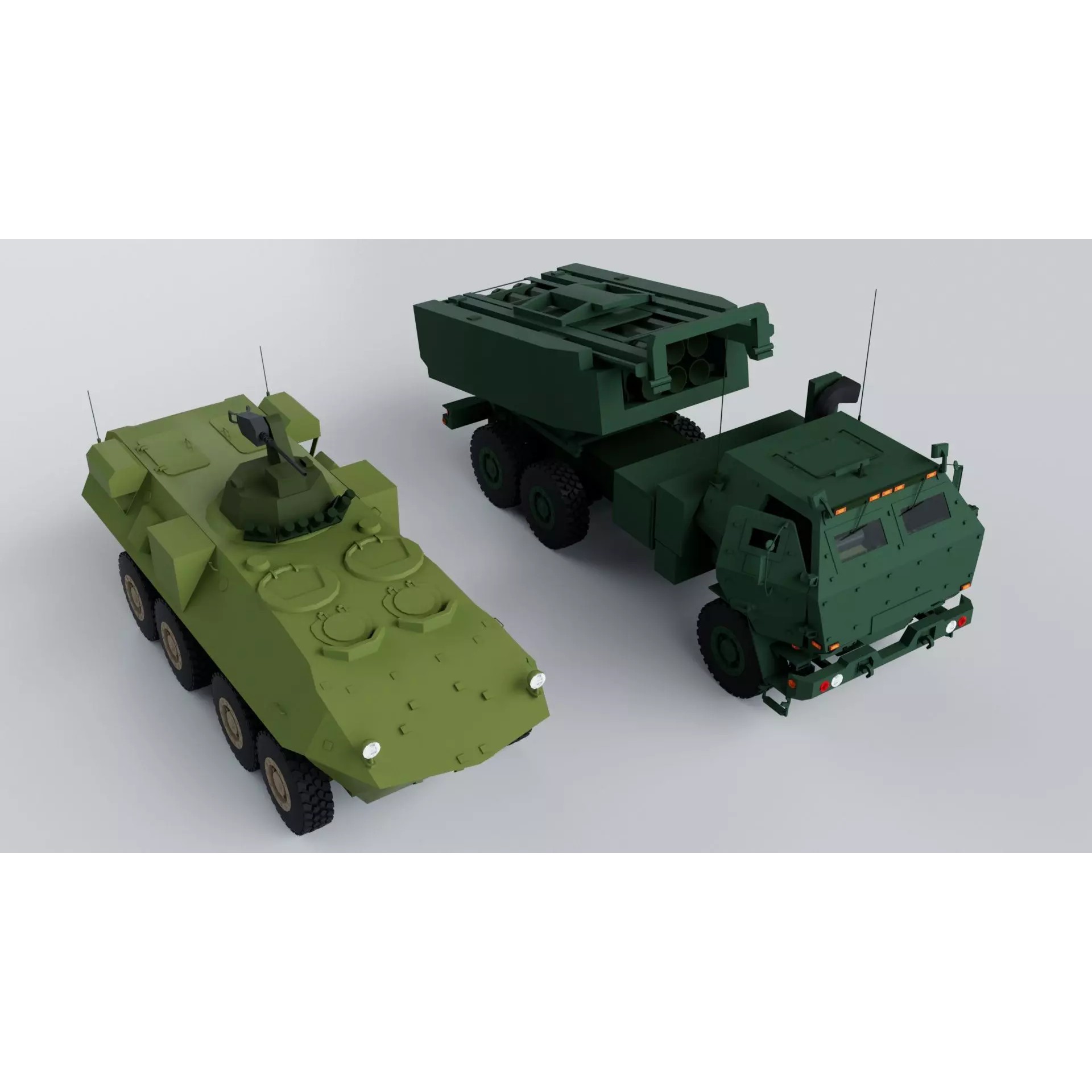 Military Mega Pack Collection - Game-Ready 3D Model - View 11