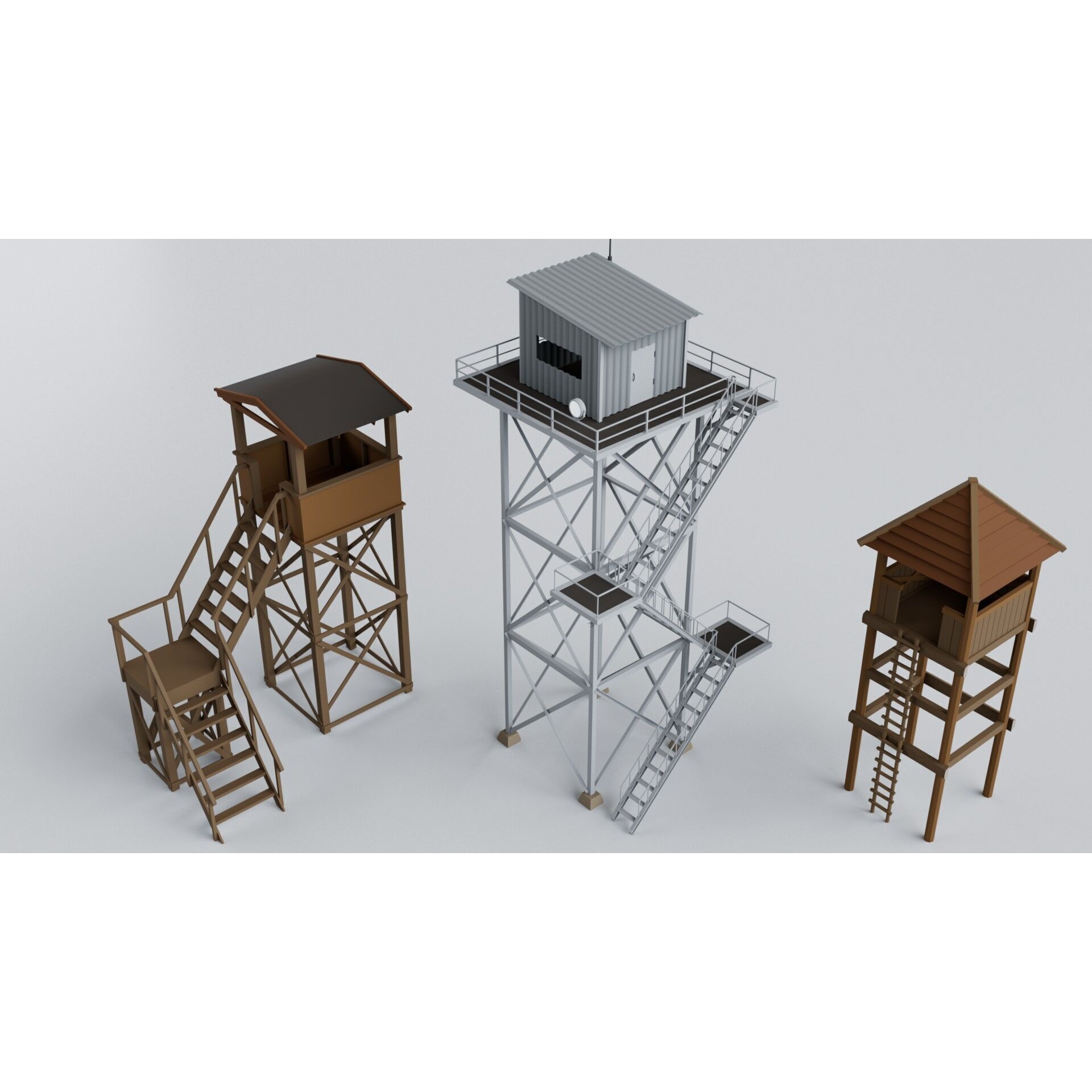 Military Mega Pack Collection - Game-Ready 3D Model - View 19