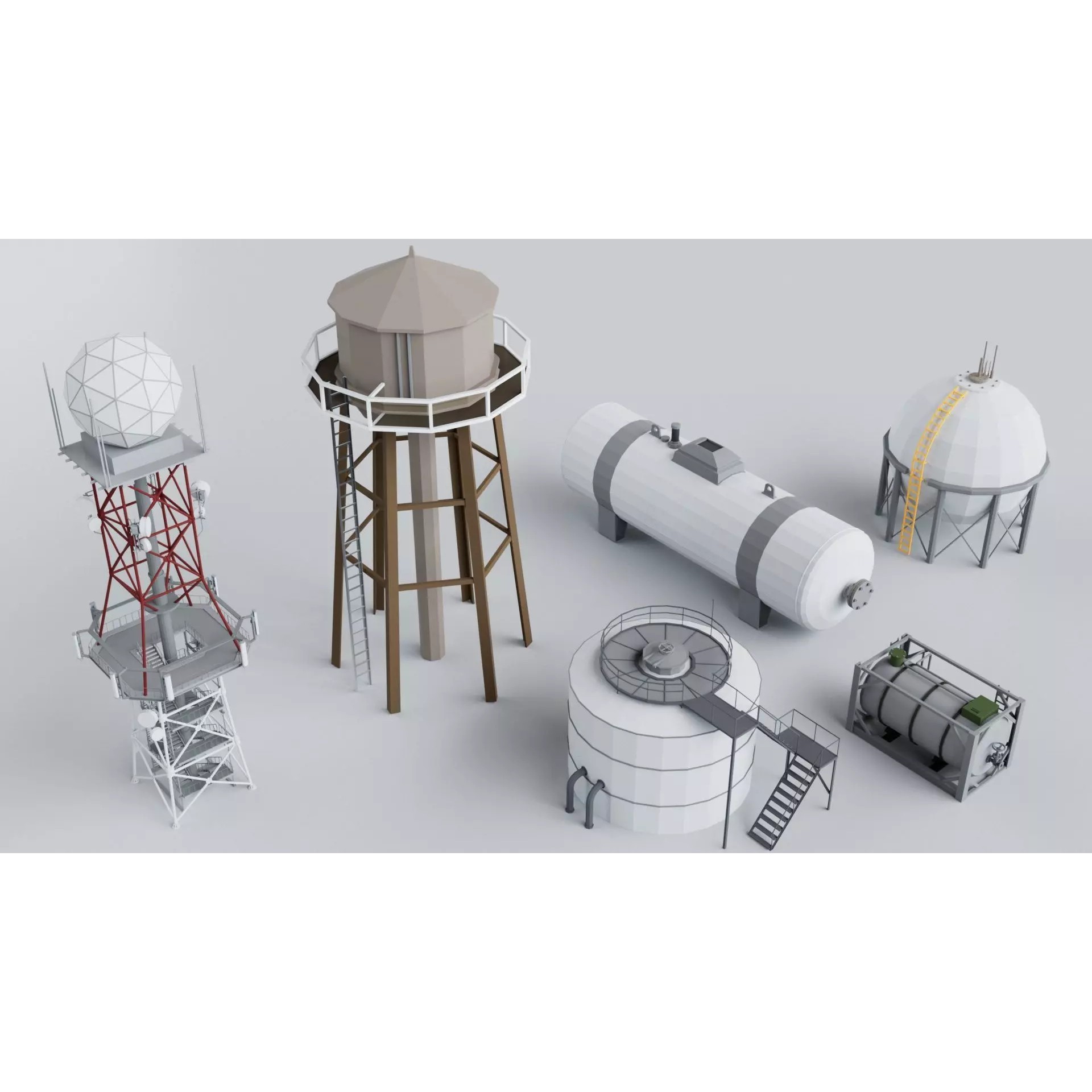Military Mega Pack Collection - Game-Ready 3D Model - View 20