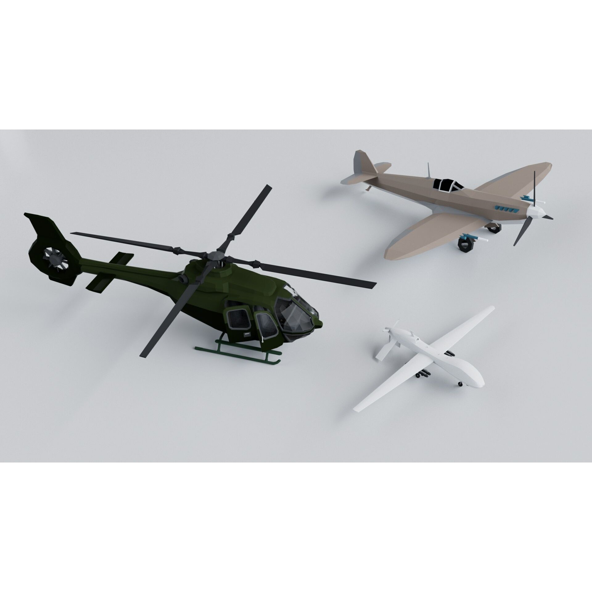 Military Mega Pack Collection - Game-Ready 3D Model - View 9
