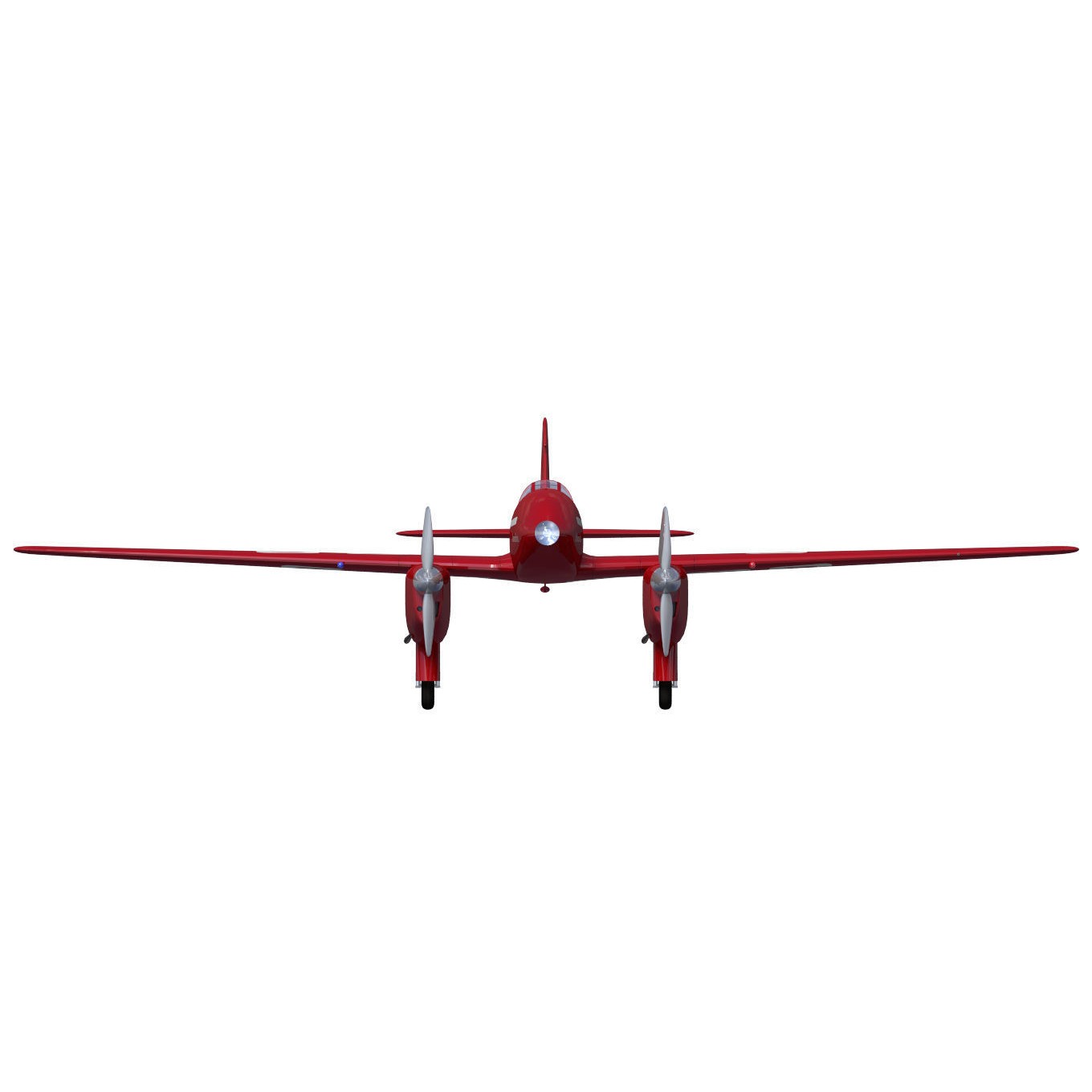 de Havilland DH88 Comet - Historic 3D Model - View 11